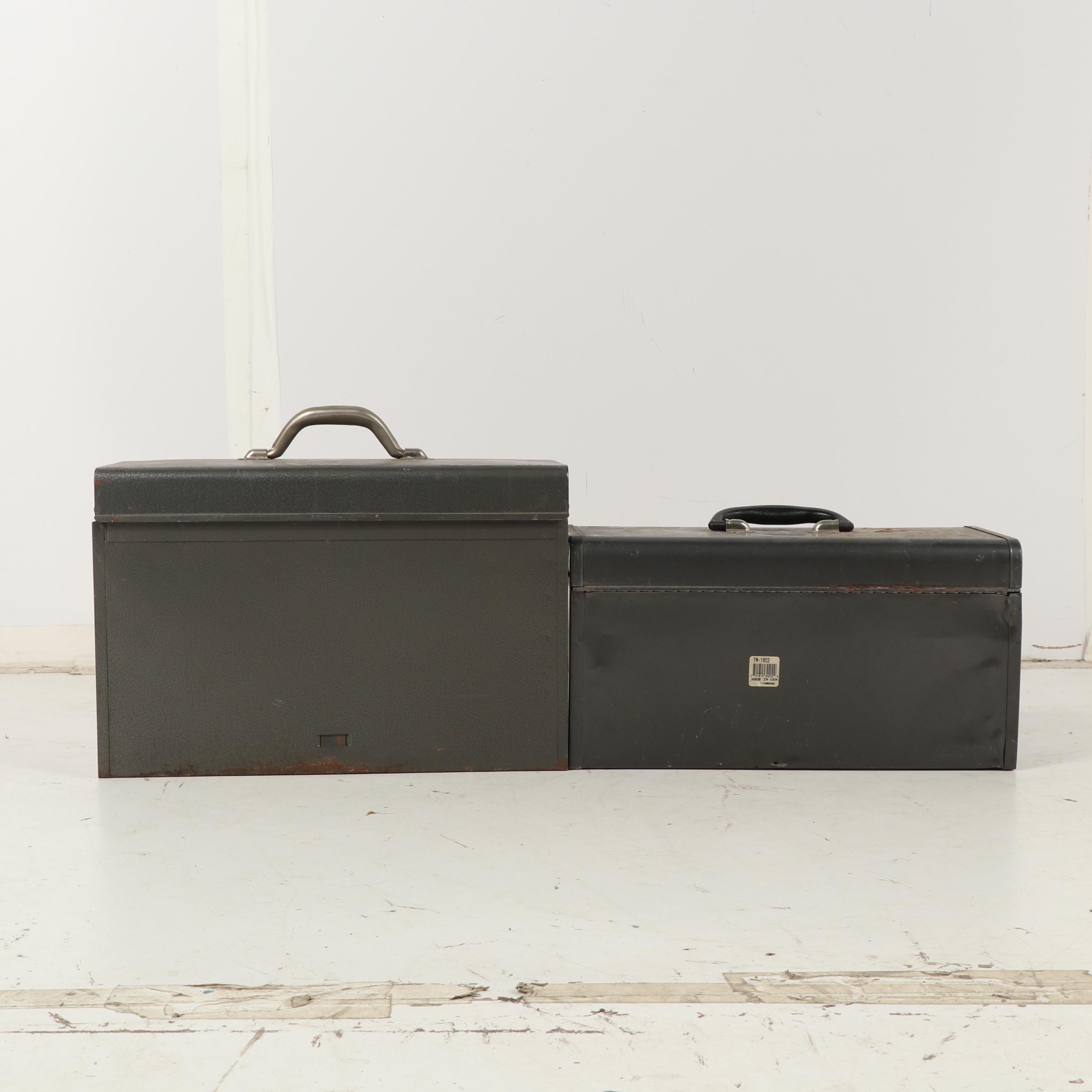 Sears Craftsman Tool Cabinet with Two Tool Boxes