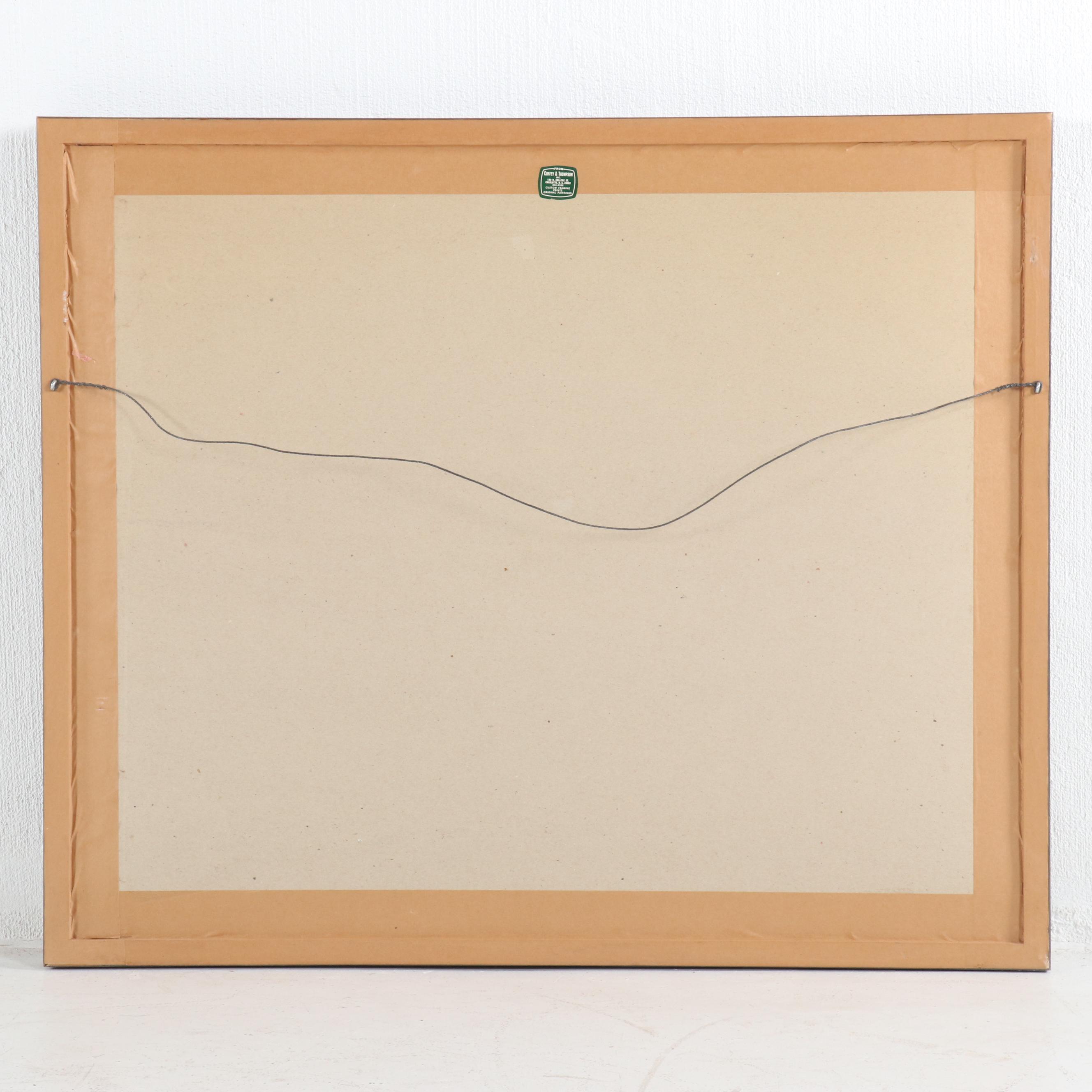 James Leland Lockhart Offset Lithograph "Green-Winged Teal"