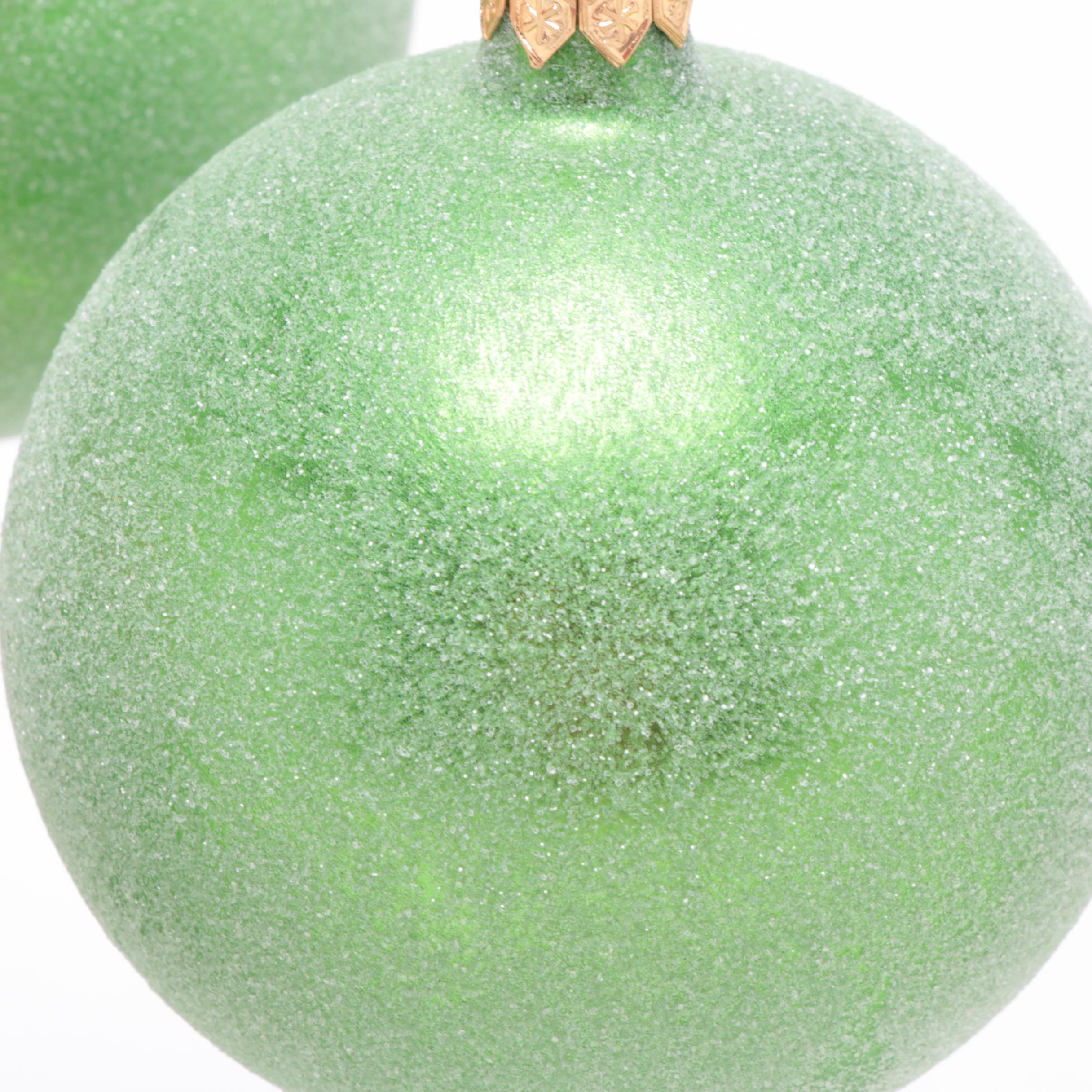 Christopher Radko "Accents Collection" Glass Ornaments with Tree Stand Displays