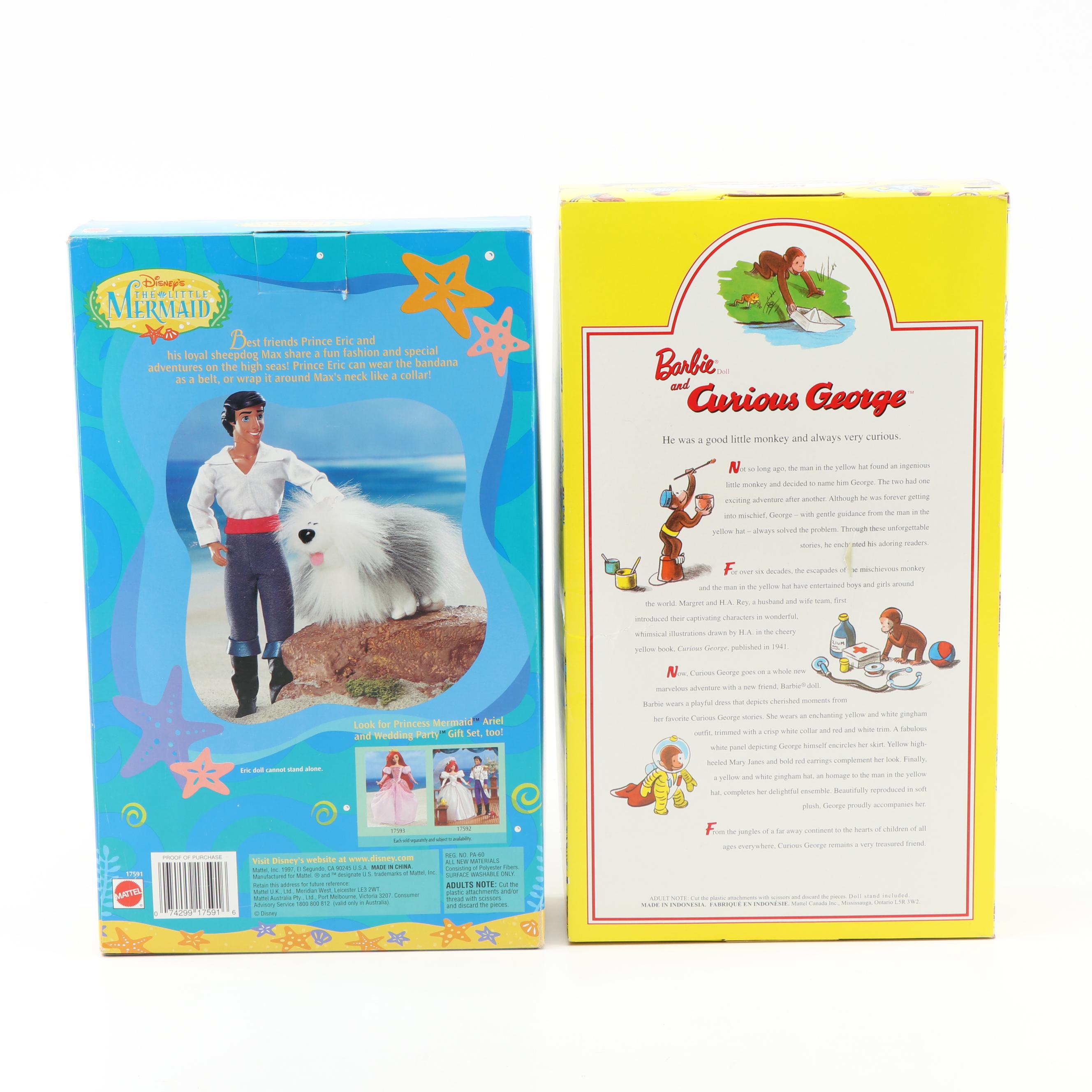 "My Fair Lady", "Curious George", "The Sound of Music" and Other Barbie Dolls