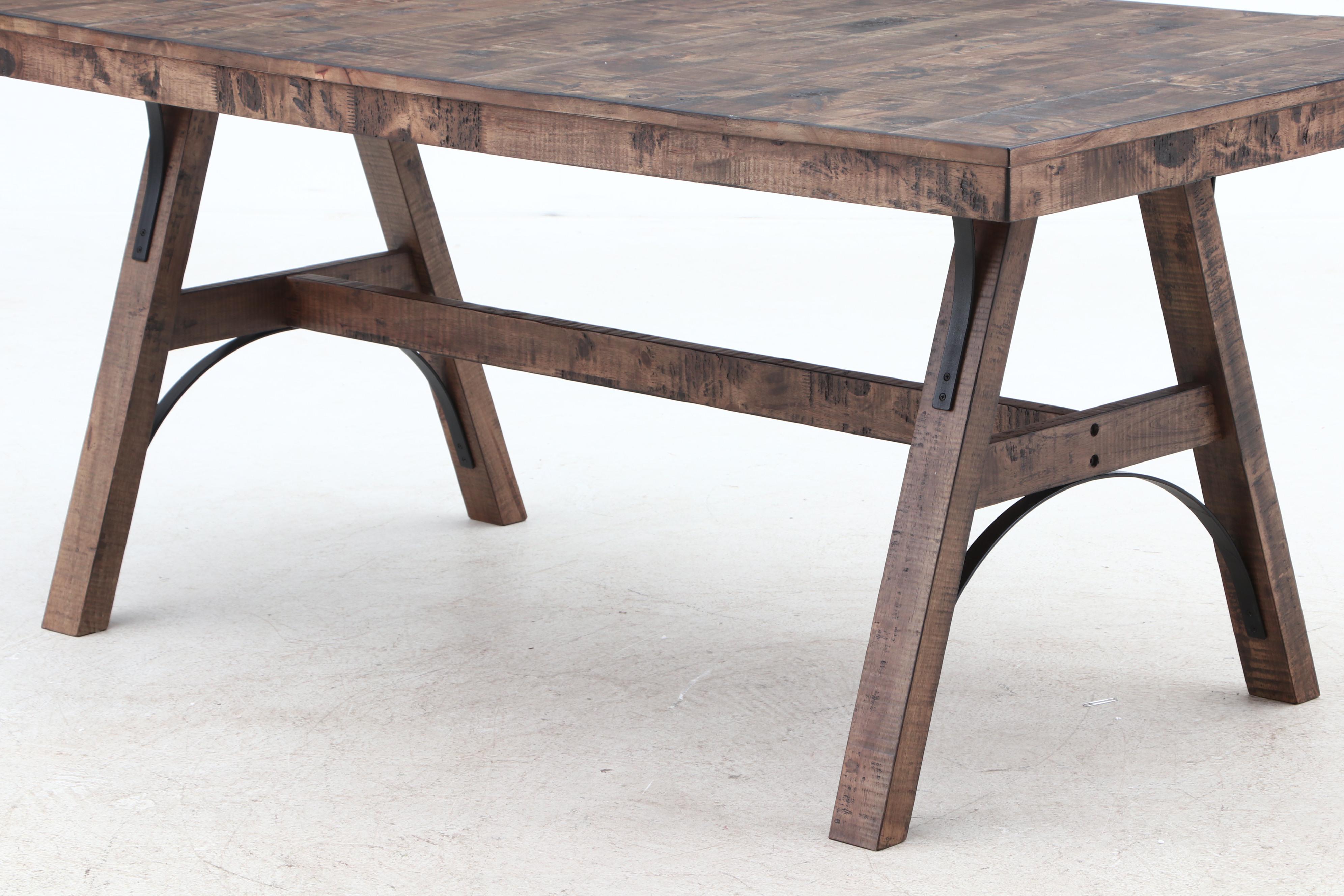 Contemporary Arts and Crafts Style Dining Table