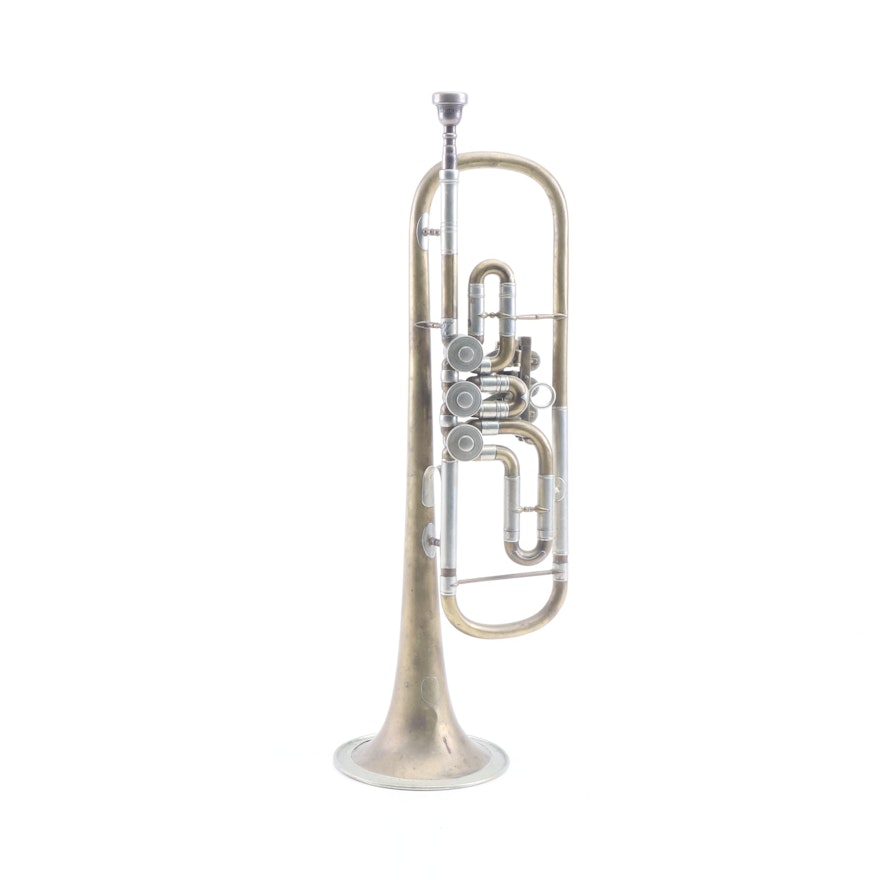 Side Valve Rotary Trumpet with Vincent Bach 7C Mouthpiece