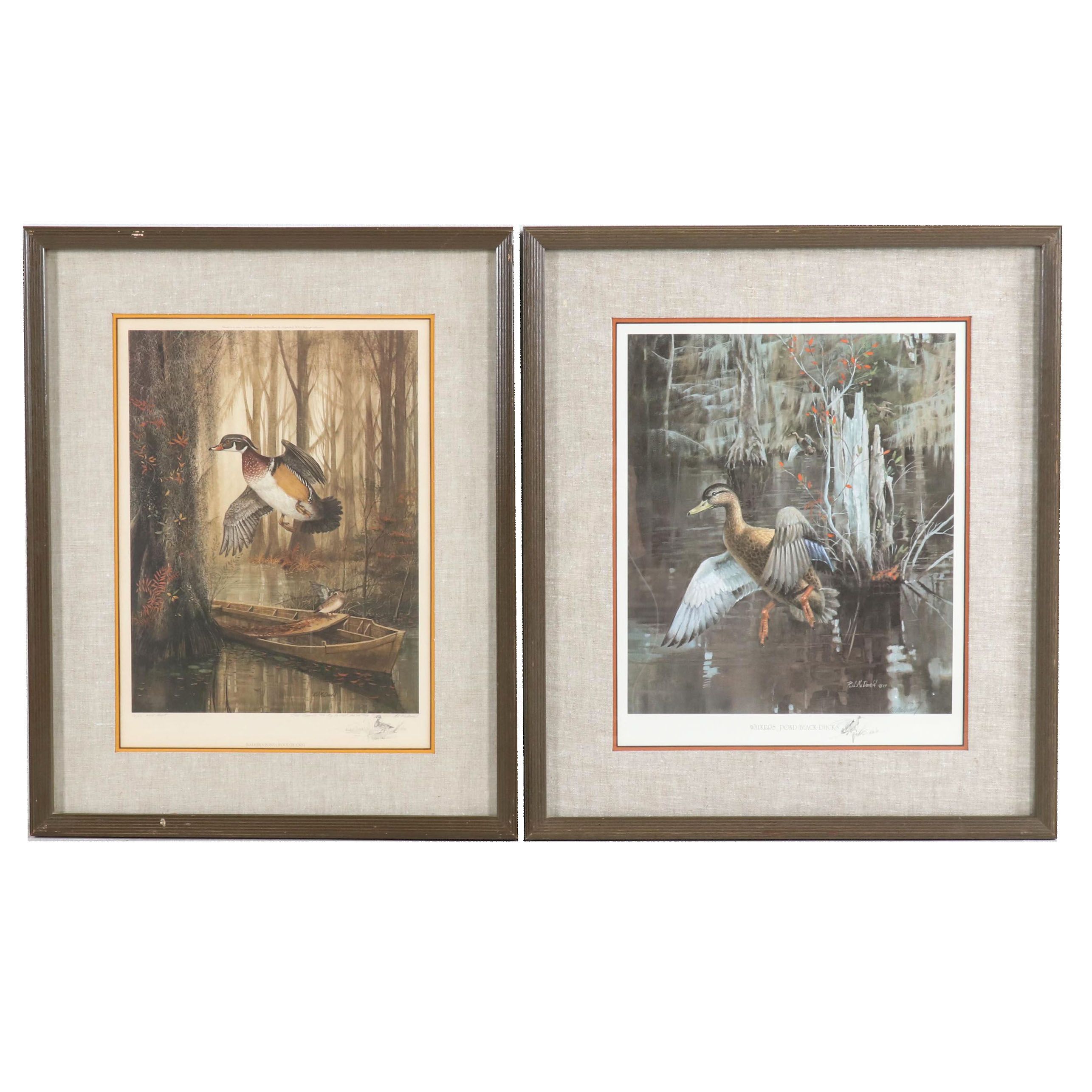 R.J. McDonald Offset Lithographs including 