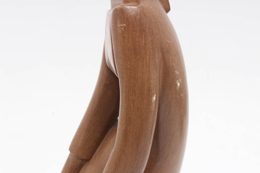 Marwal Ind. Inc. Chalkware Sculpture after Marie Brower "Jeanne d'Arc"