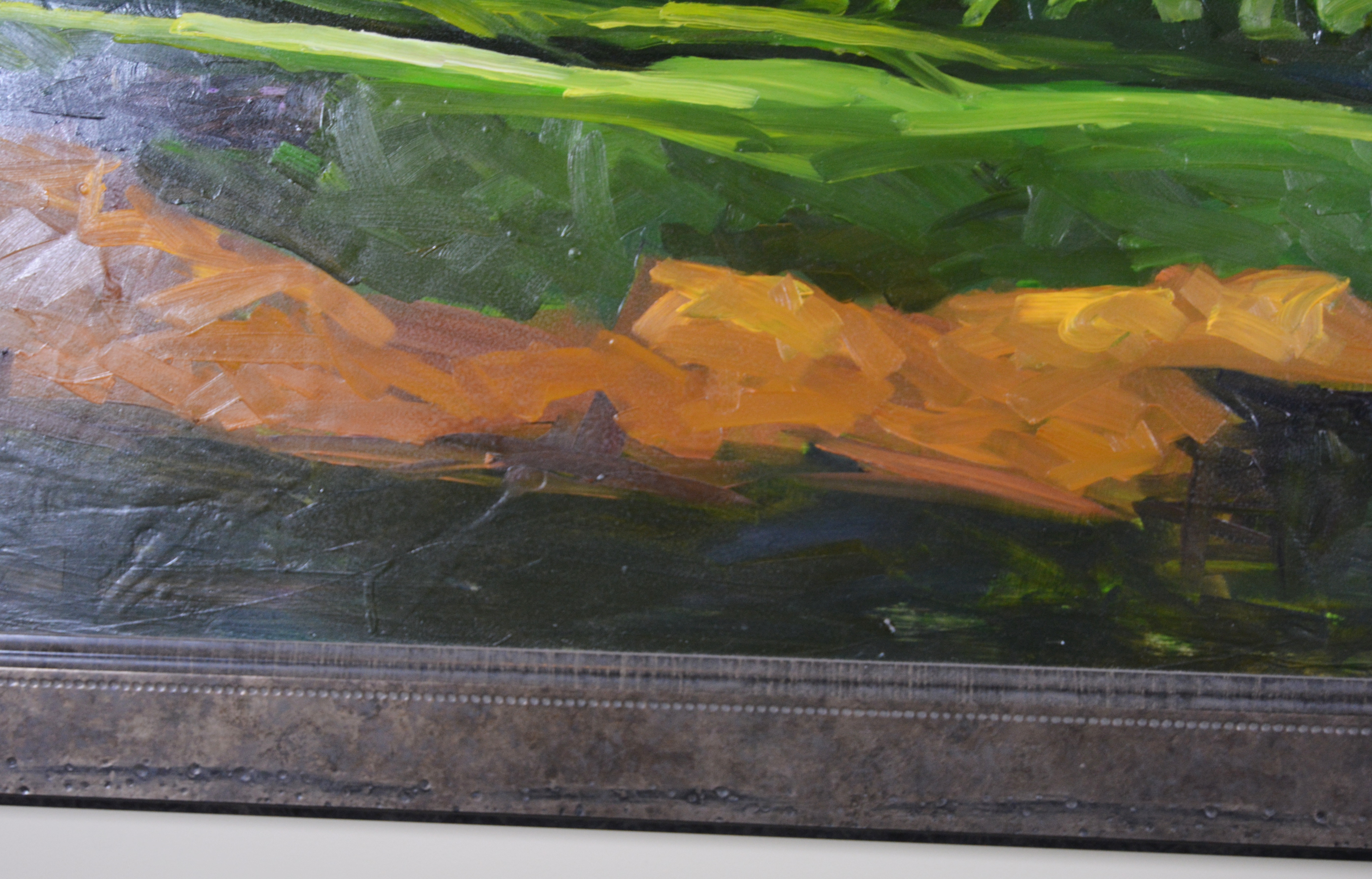 Aaron Fritz Mountain Landscape Oil Painting