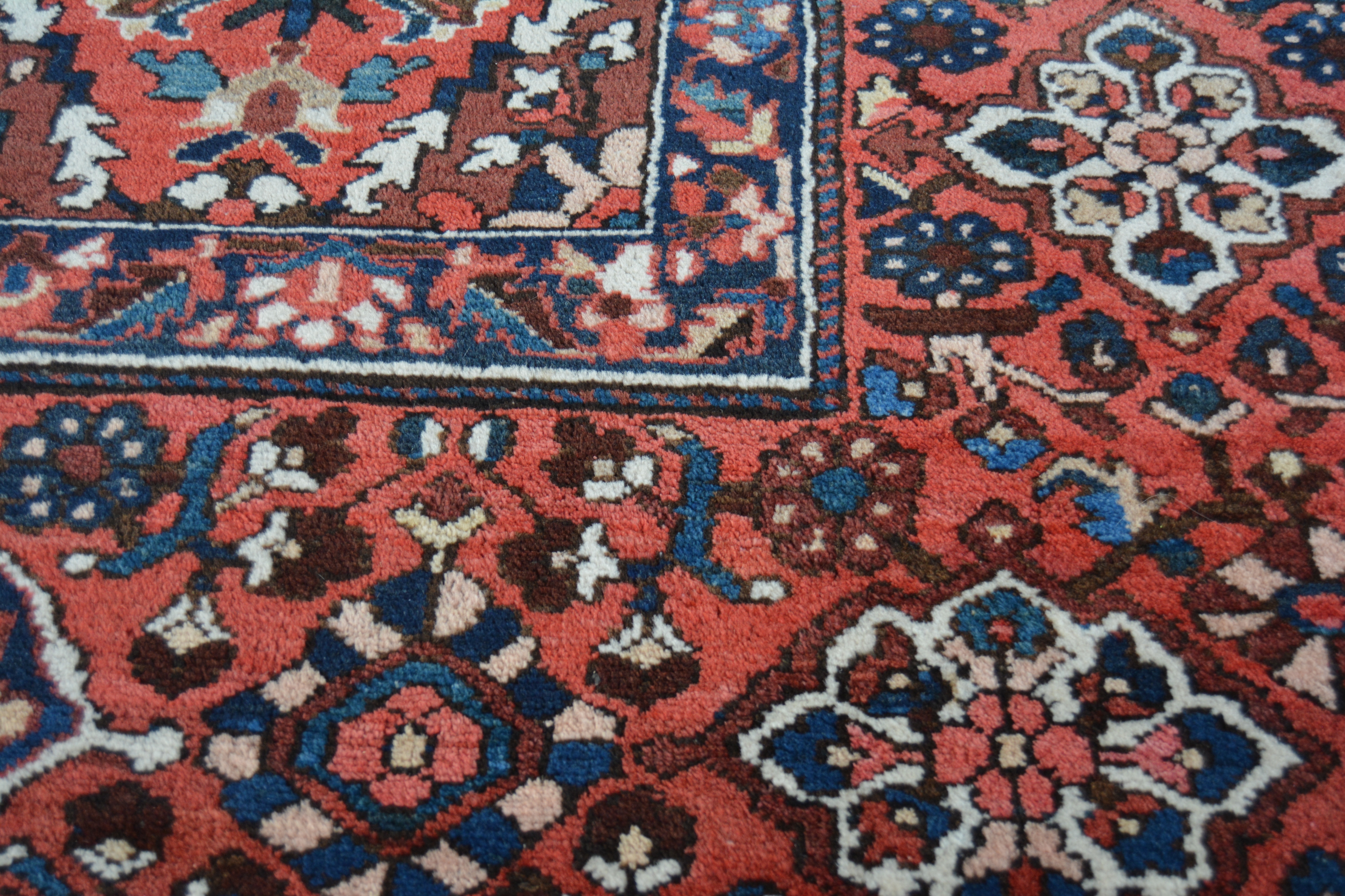 Hand-Knotted Bakhtiari Garden Panel Wool Palace Sized Rug