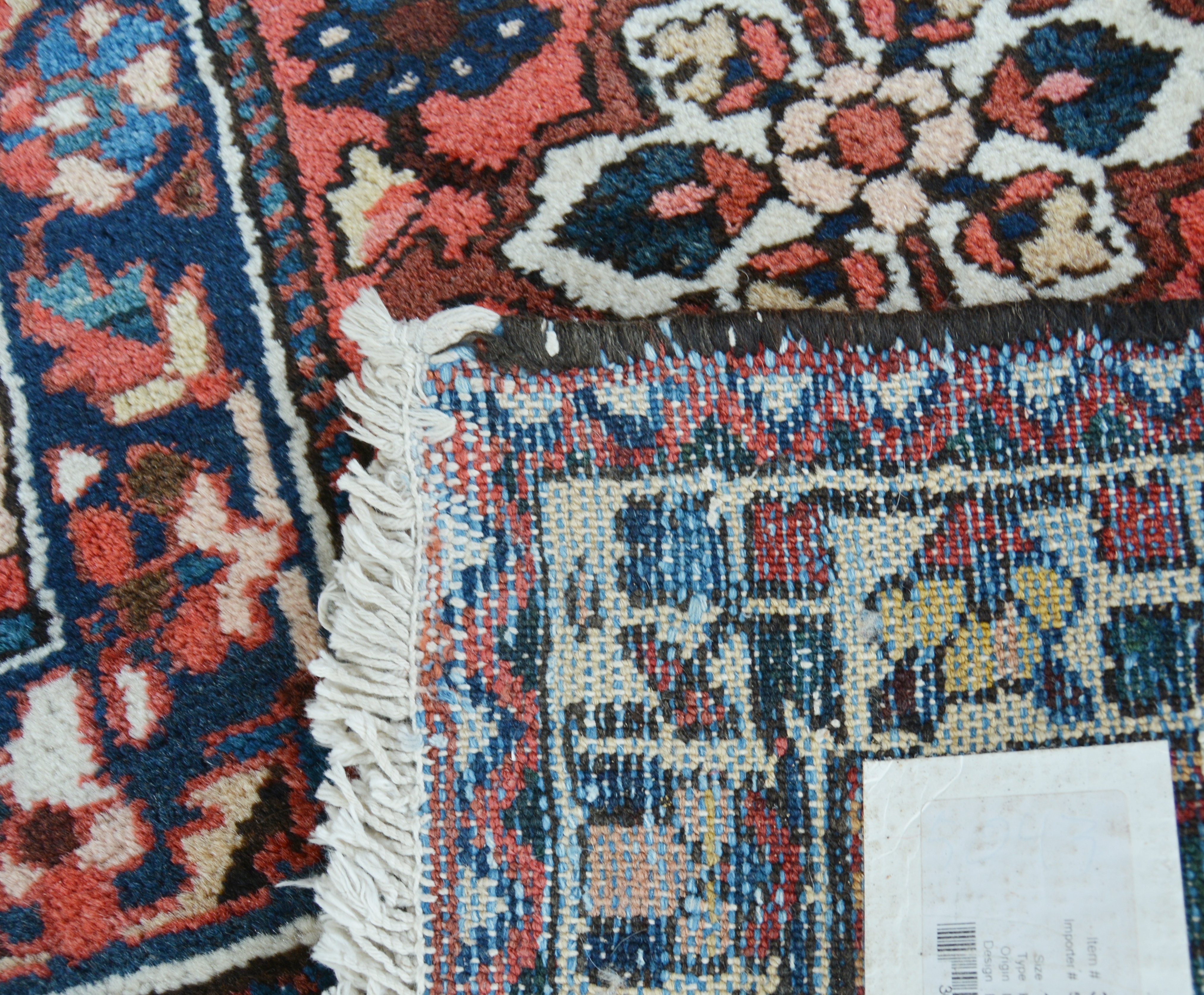 Hand-Knotted Bakhtiari Garden Panel Wool Palace Sized Rug