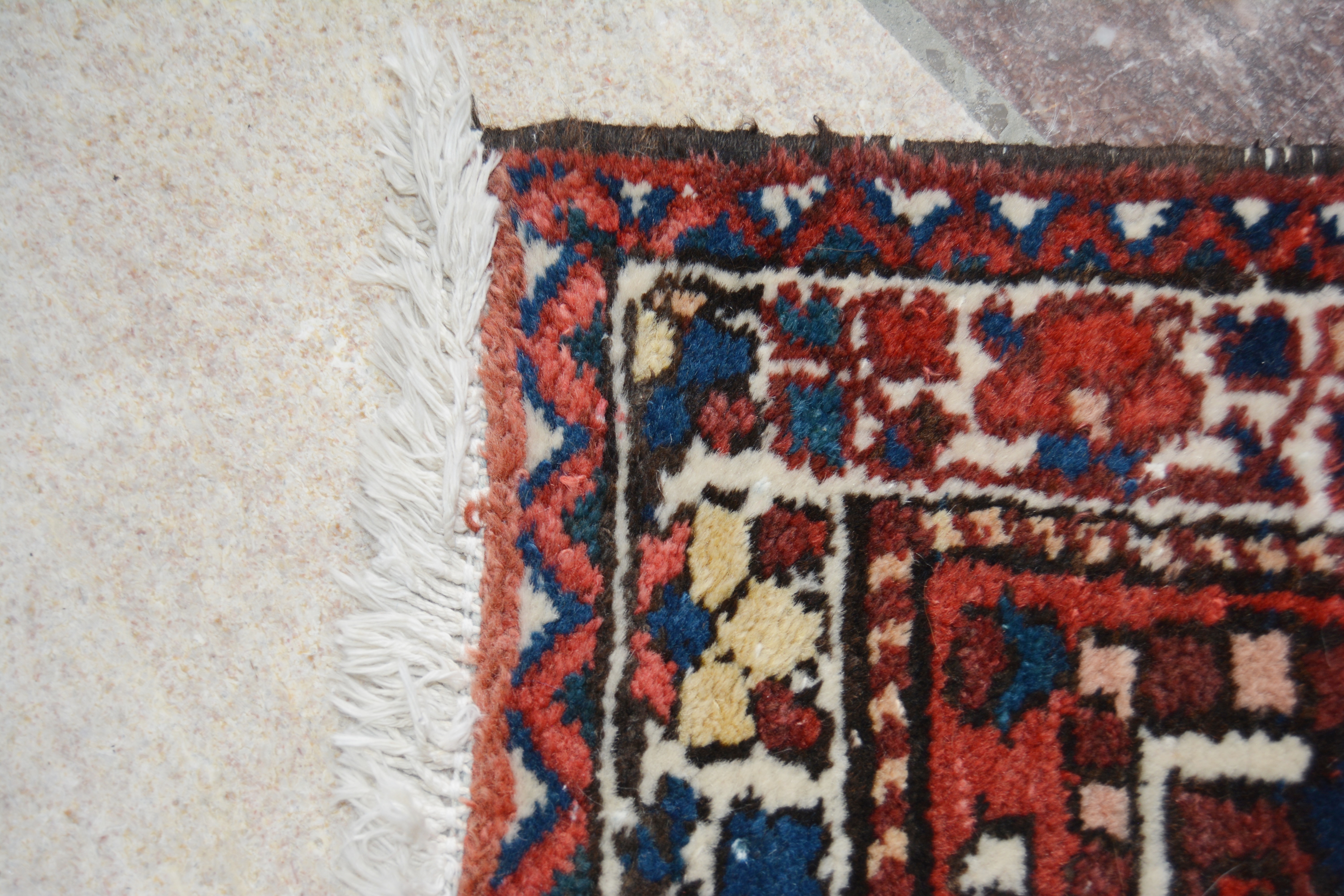 Hand-Knotted Bakhtiari Garden Panel Wool Palace Sized Rug