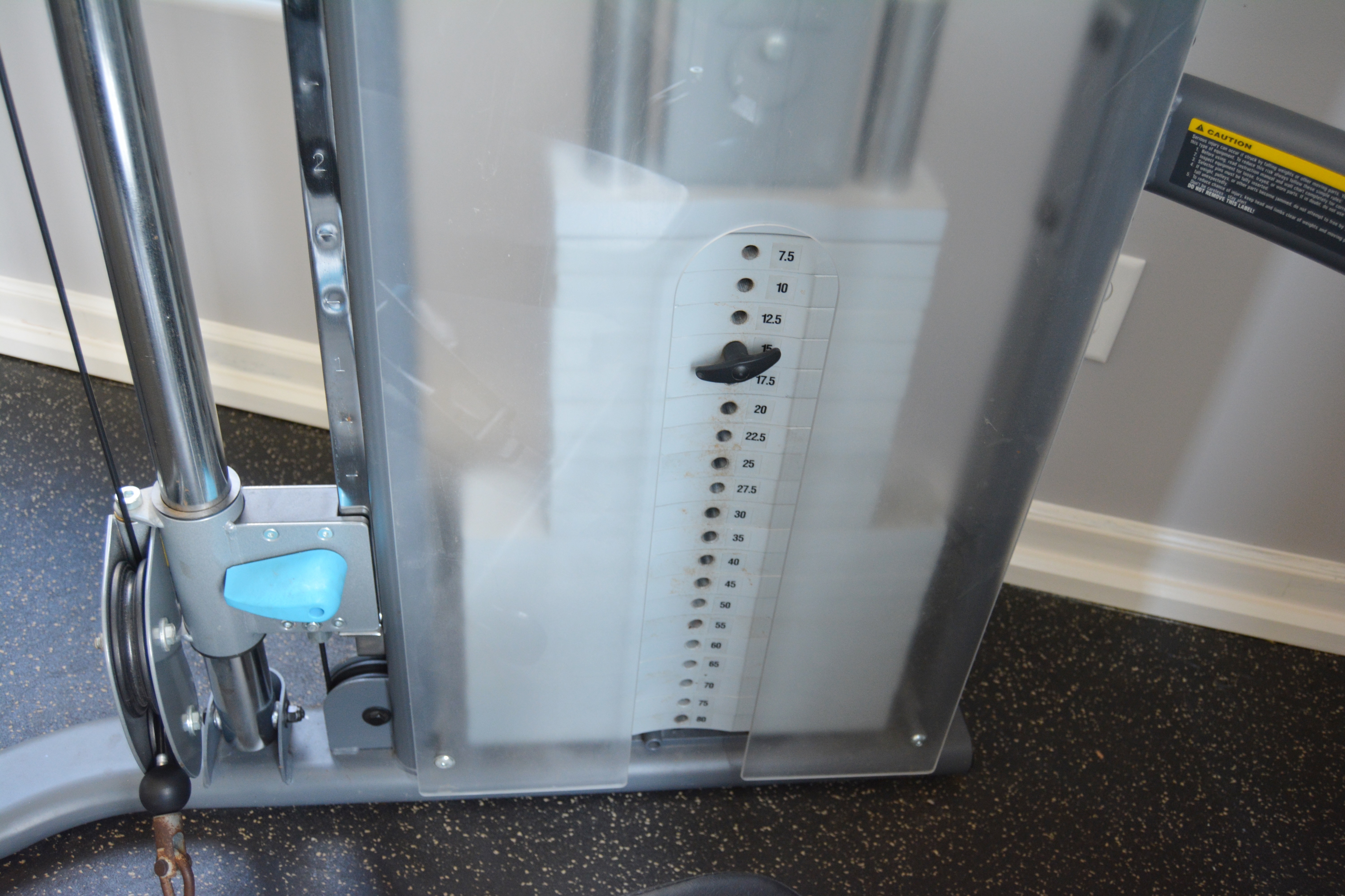 Precor S3.23 Functional Trainer Weight System and Bench Combination