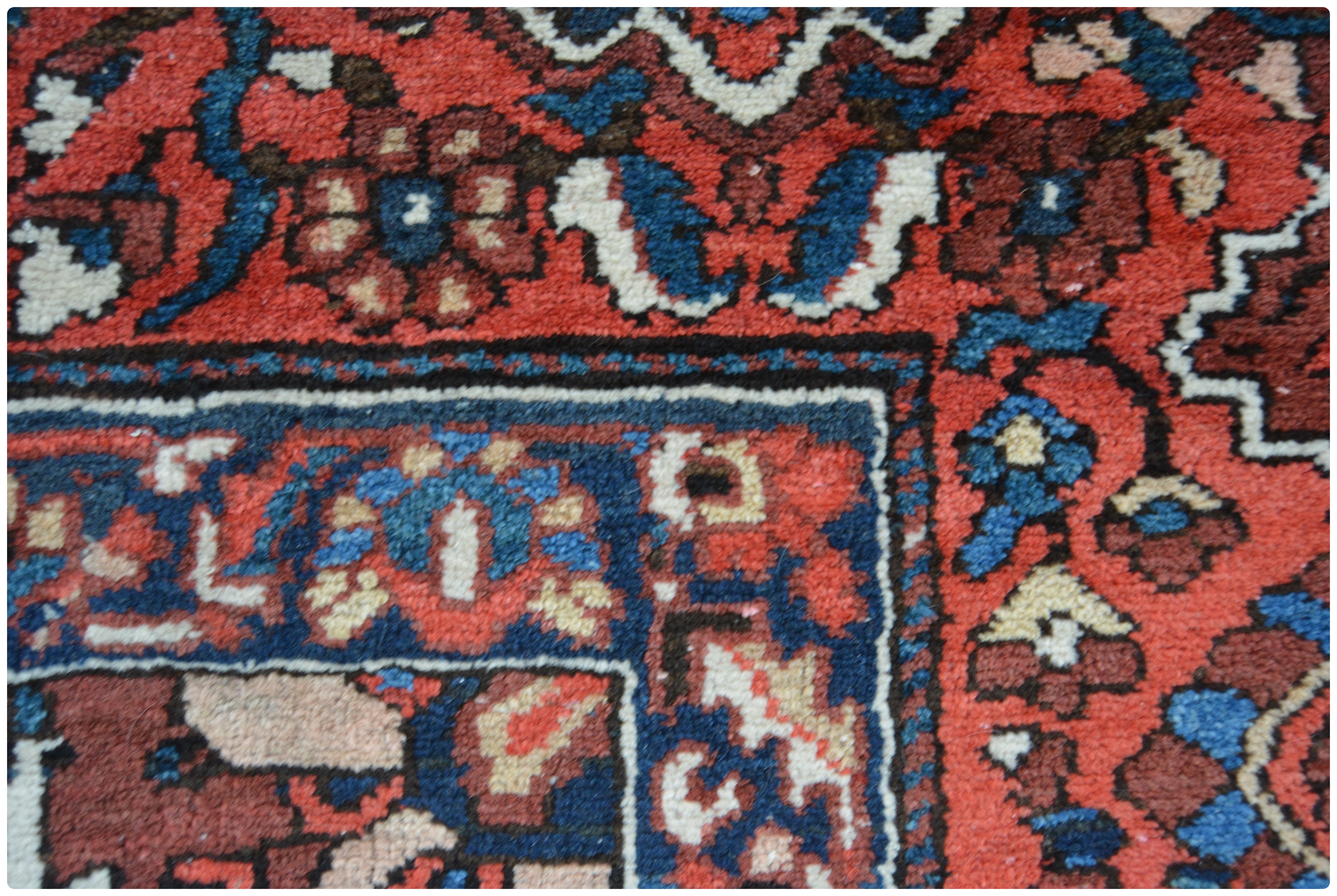 Hand-Knotted Bakhtiari Garden Panel Wool Palace Sized Rug