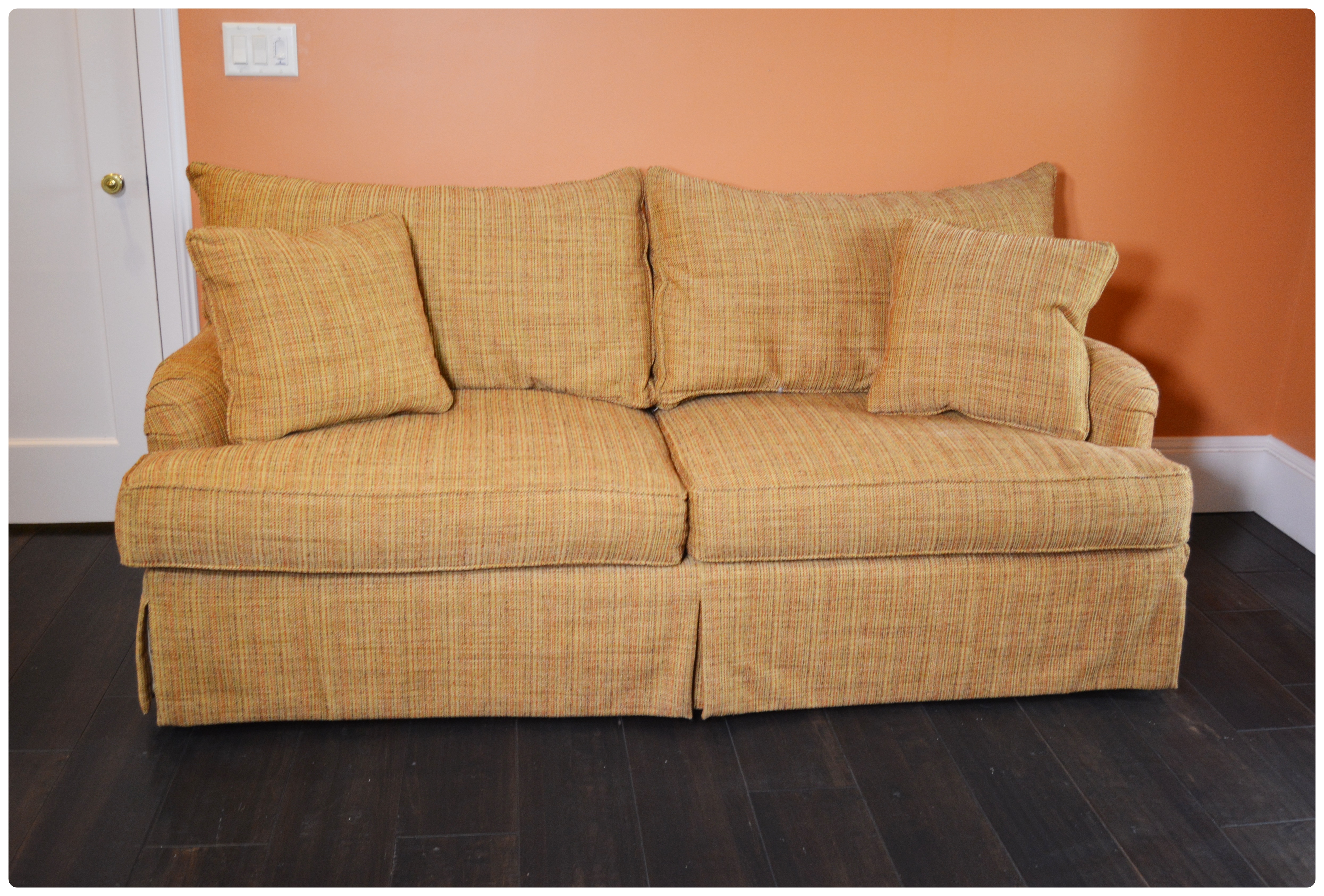 Wesley Hall Upholstered Sofa, Contemporary