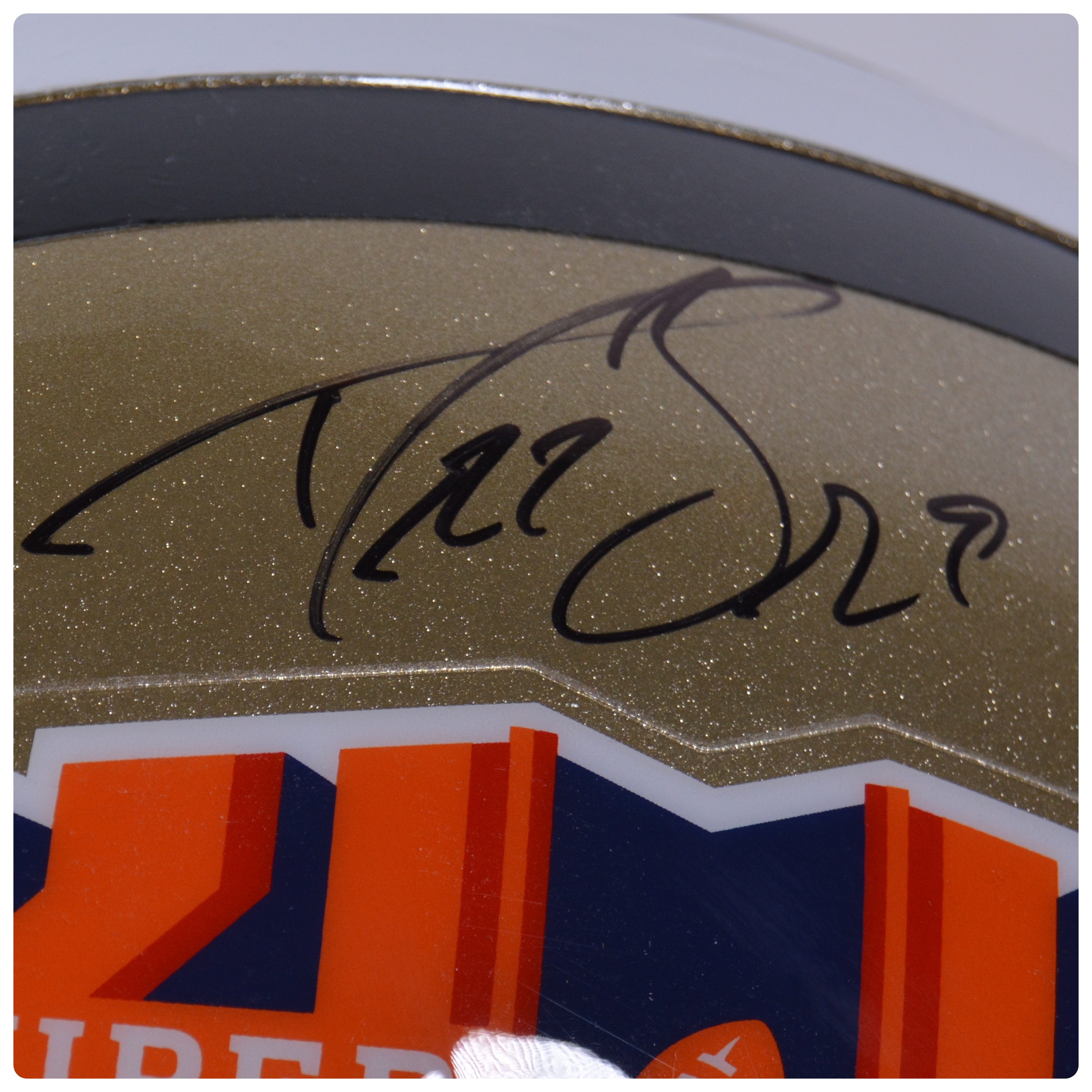 New Orleans Saints 2009 Super Bowl Champions Limited Edition Riddell Helmet