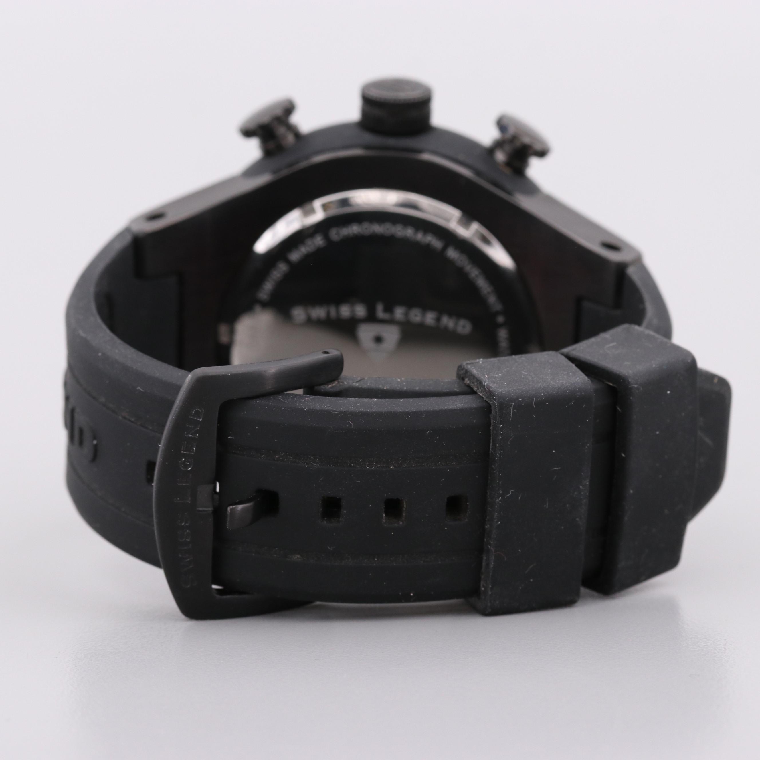 Swiss Legend Neptune Stainless Steel Quartz Chronograph Watch