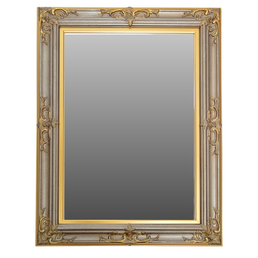 Baroque Style Beveled Wall Mirror