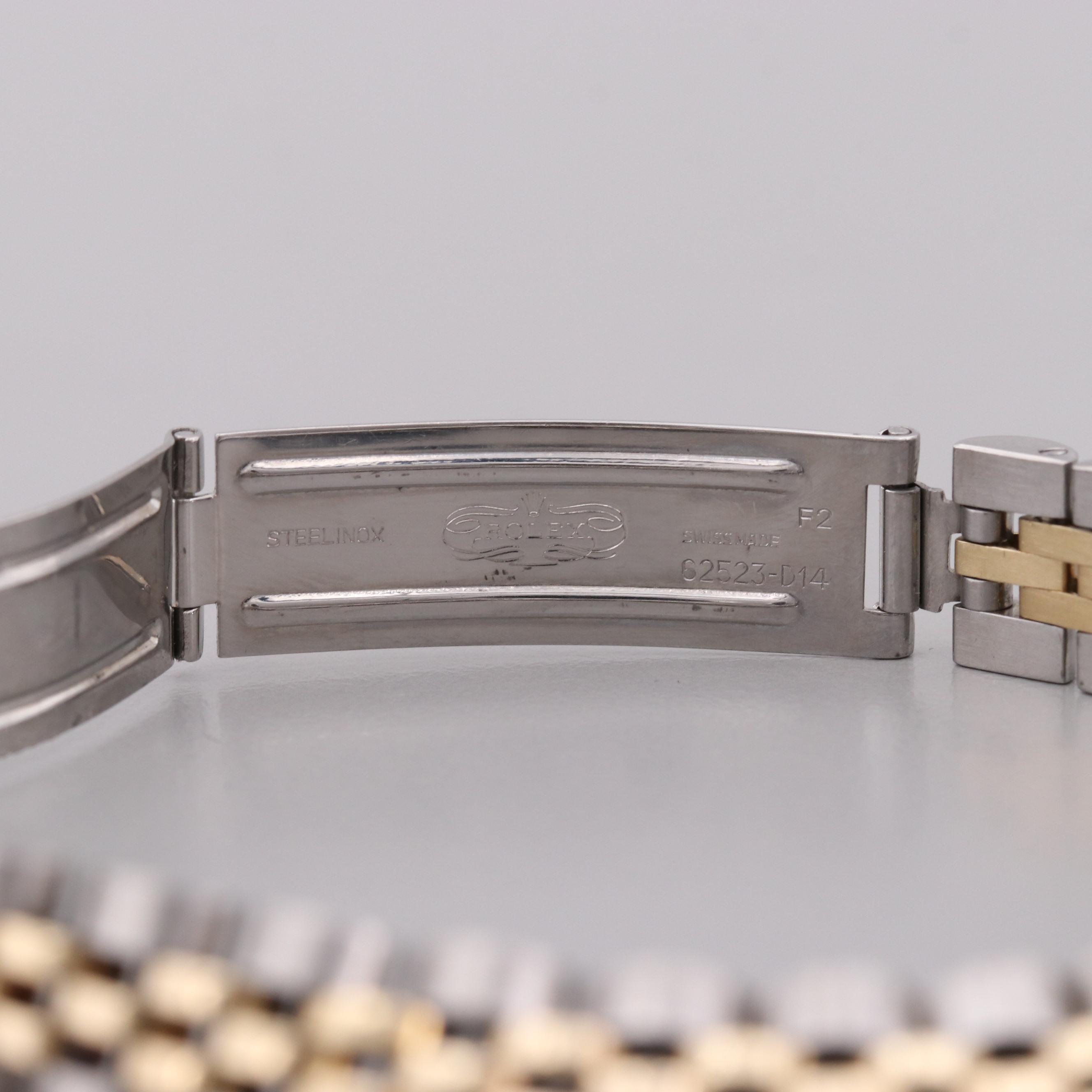 Rolex Oyster Perpetual Date Stainless Steel and 14K Yellow Gold Watch