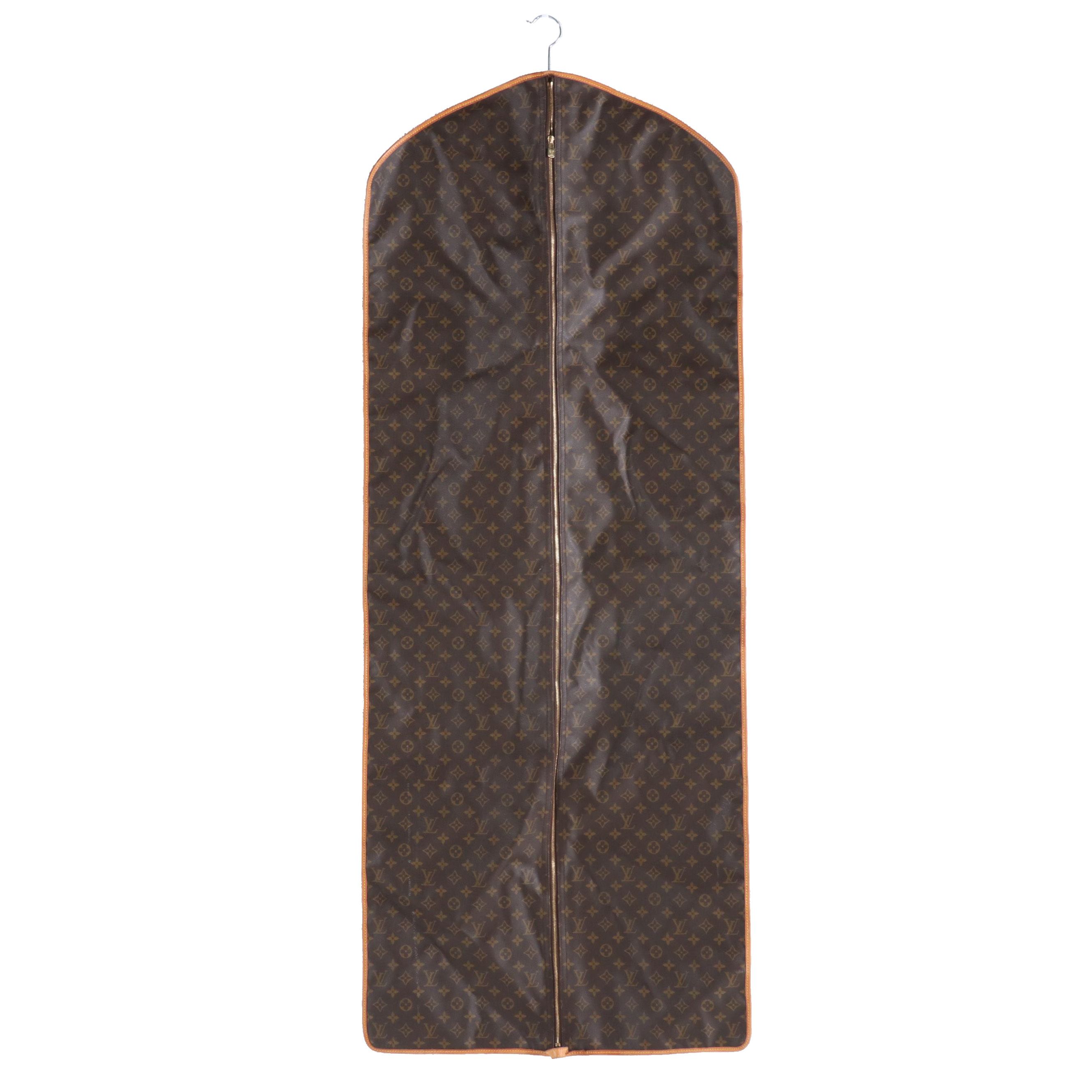 Louis Vuitton Malletier Monogram Canvas Garment Bag, Vintage