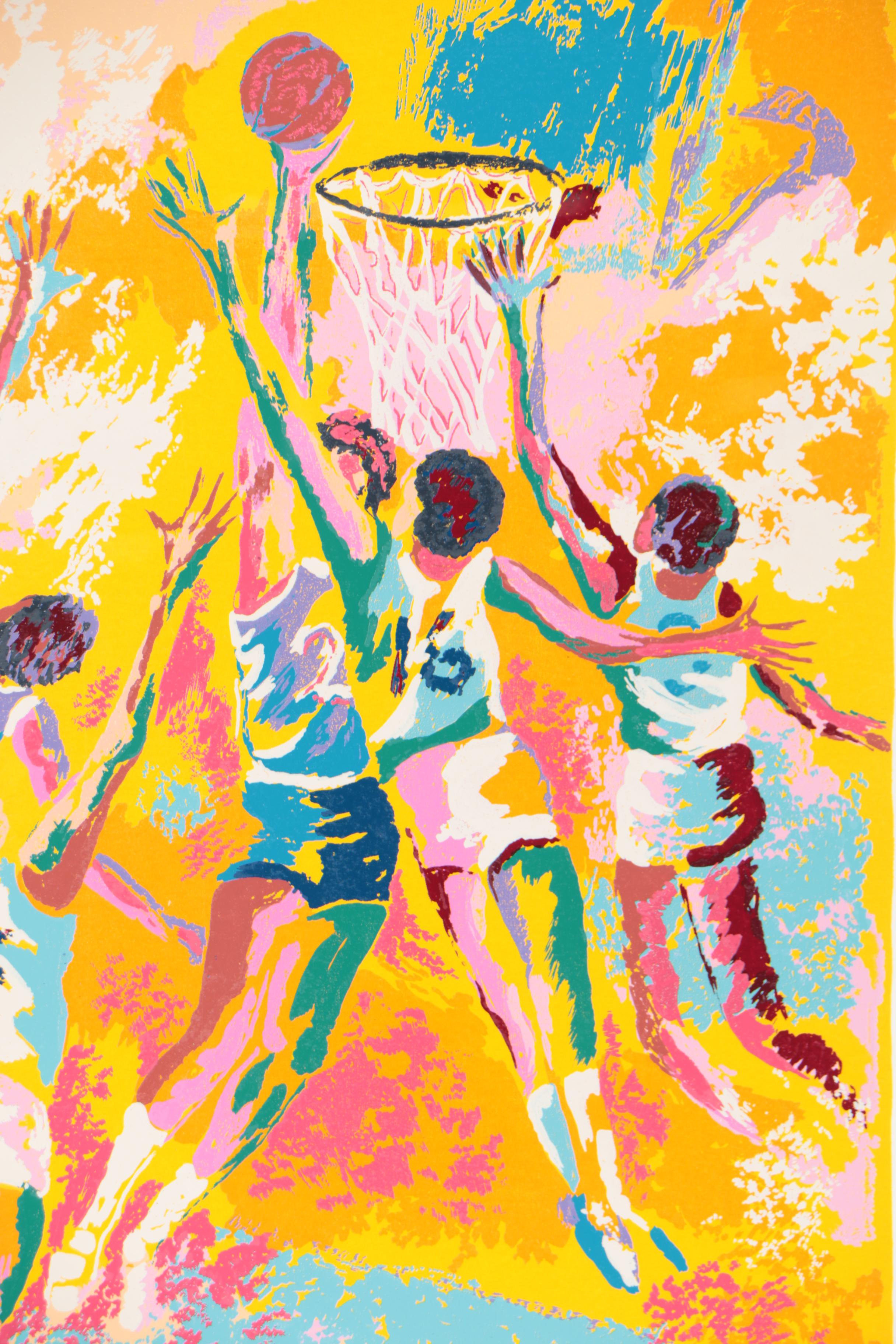 Isac Goody Serigraph "Basketball"