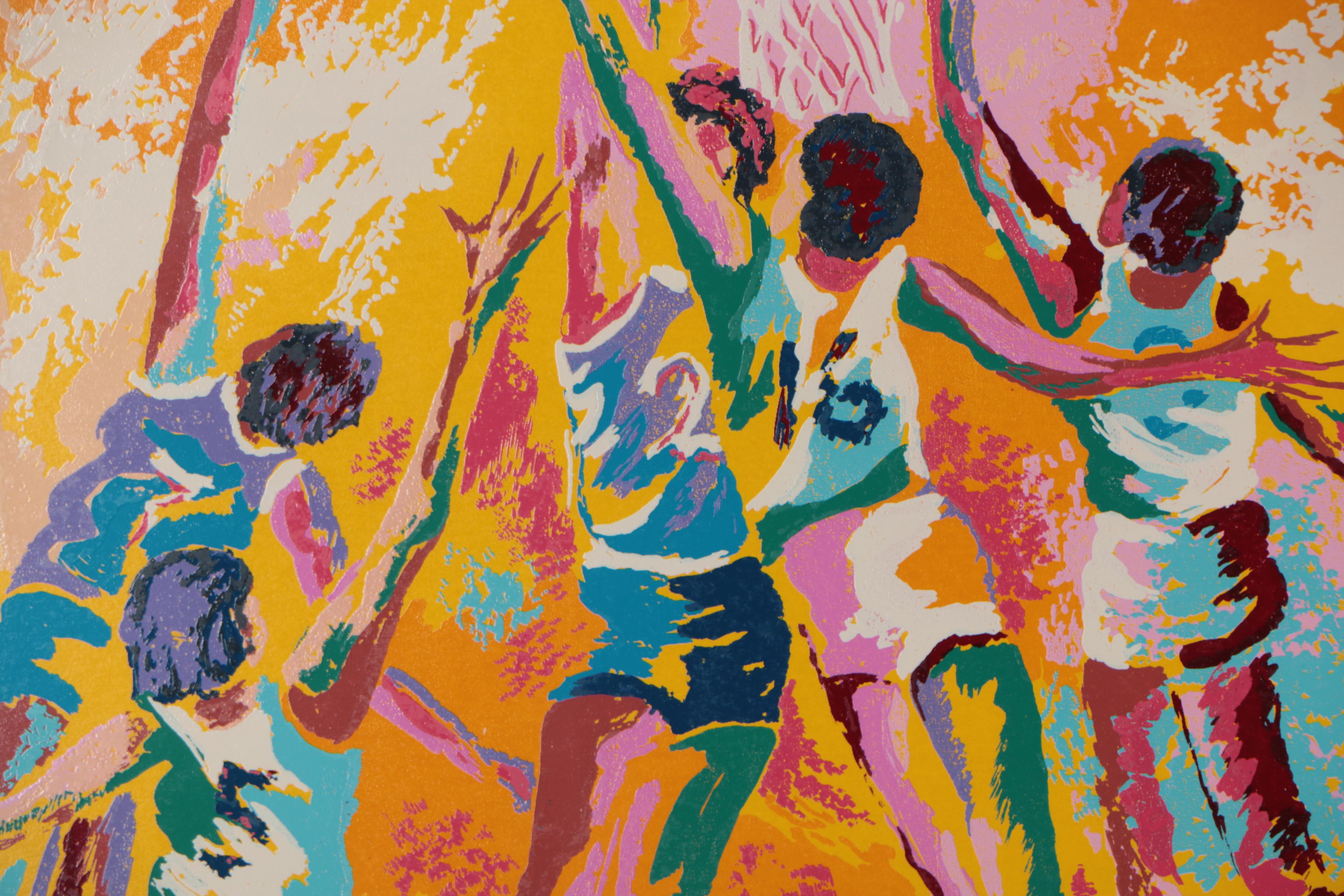 Isac Goody Serigraph "Basketball"