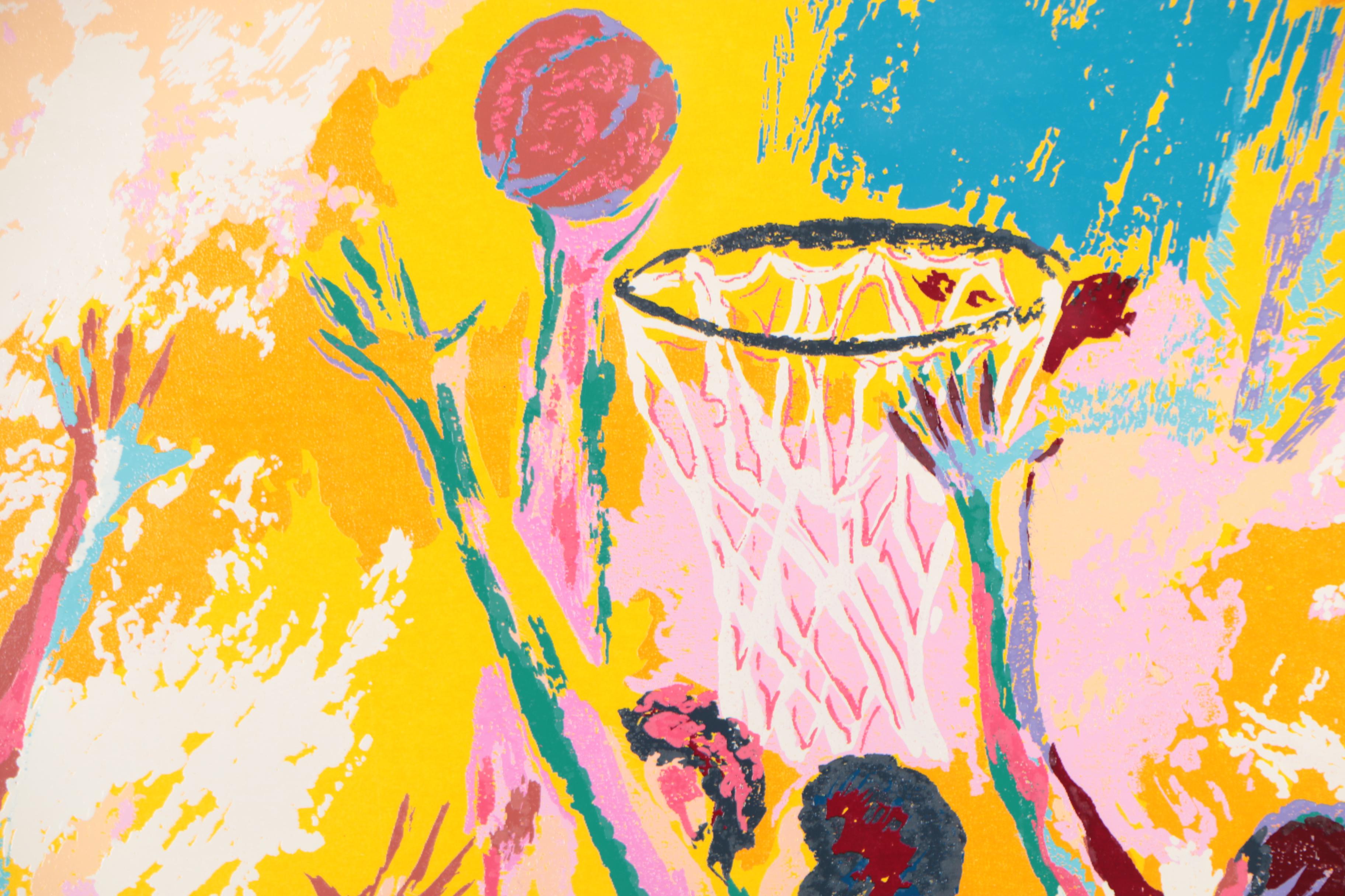 Isac Goody Serigraph "Basketball"