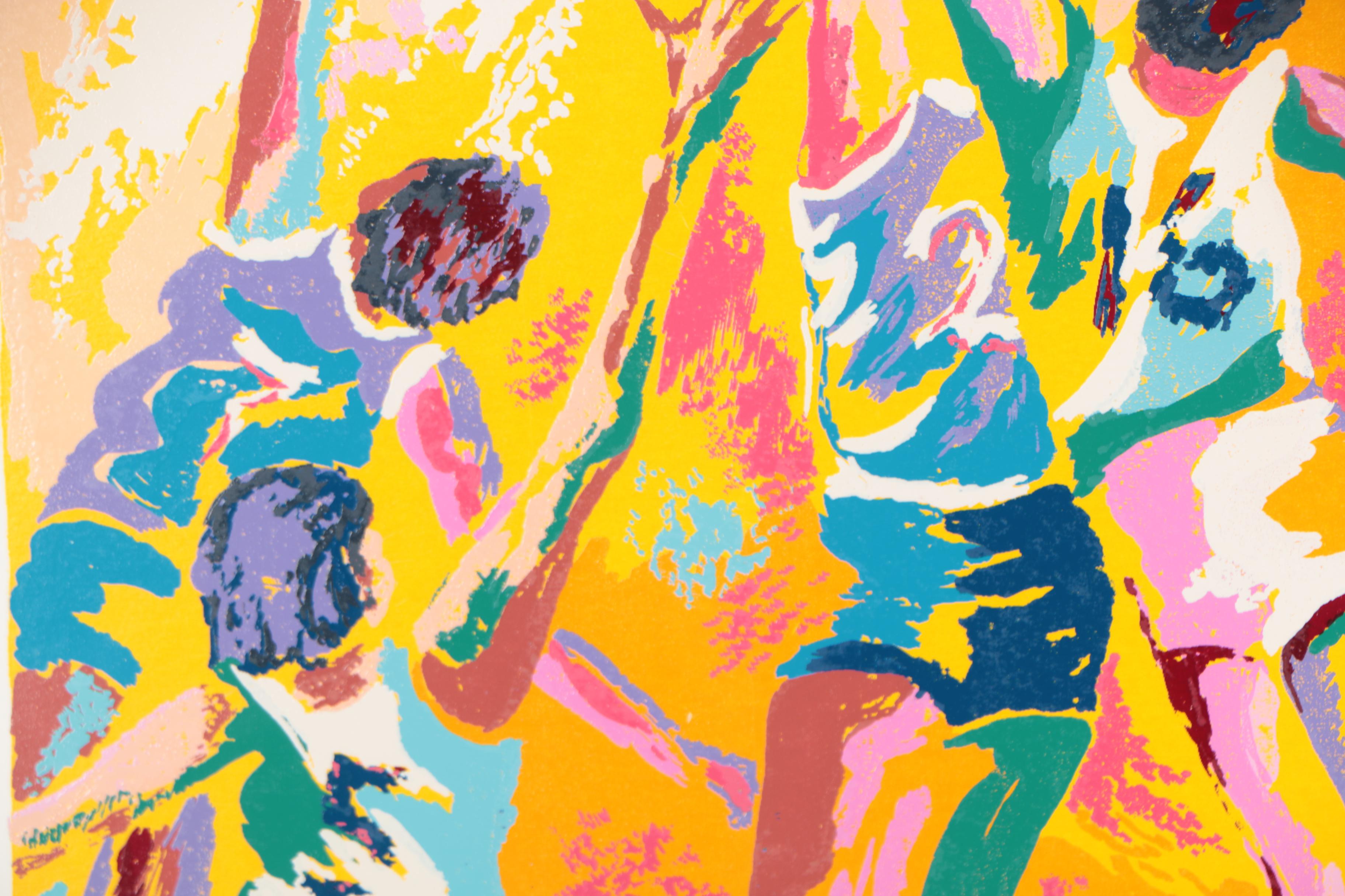 Isac Goody Serigraph "Basketball"