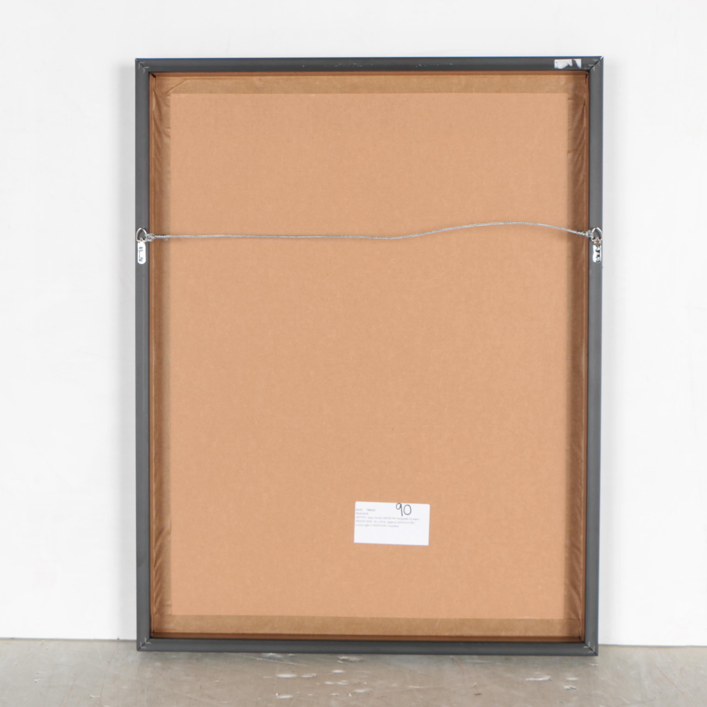 Isac Goody Serigraph "Basketball"