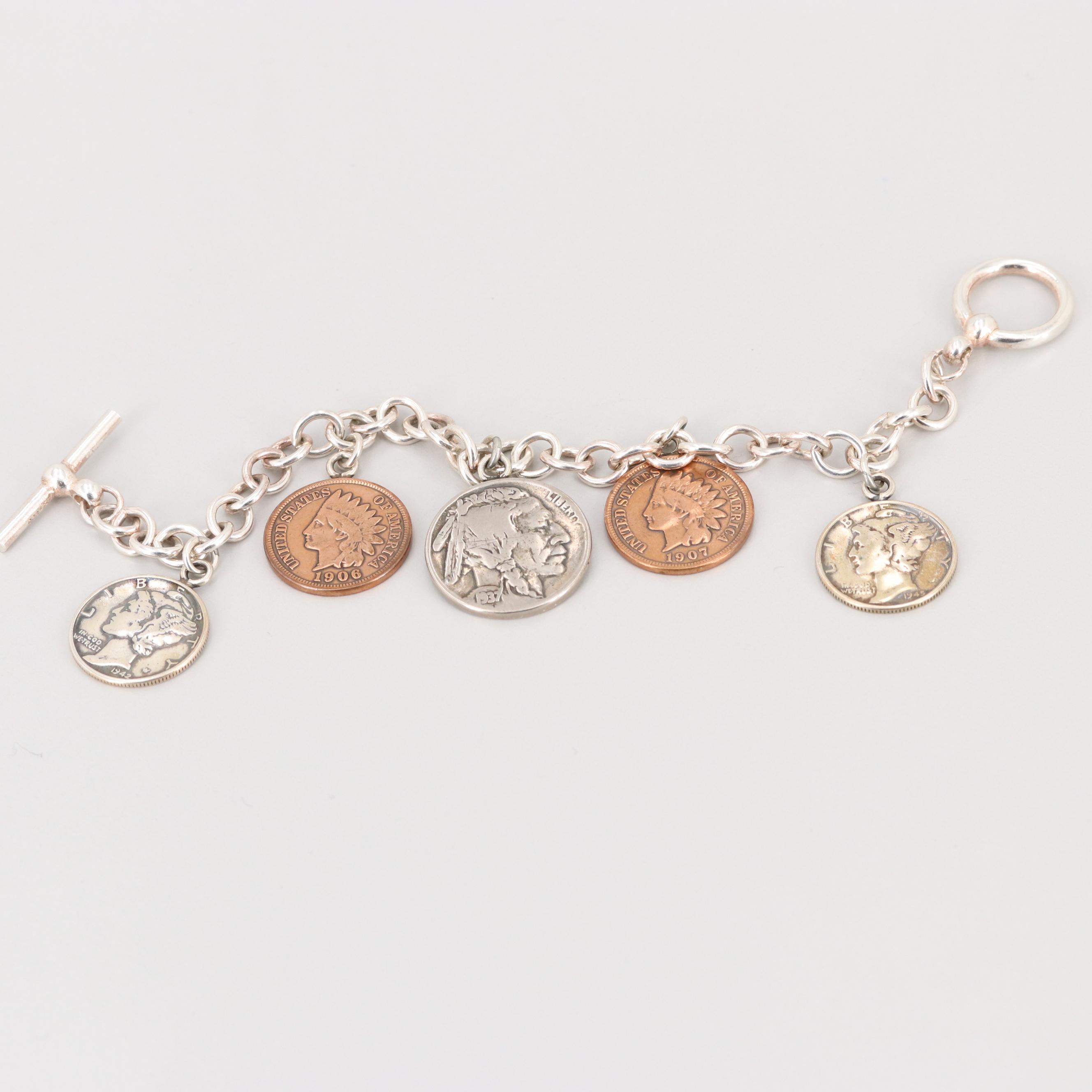Sterling Silver,  Gold and Silver Tone Bracelets Featuring Alex + Ani