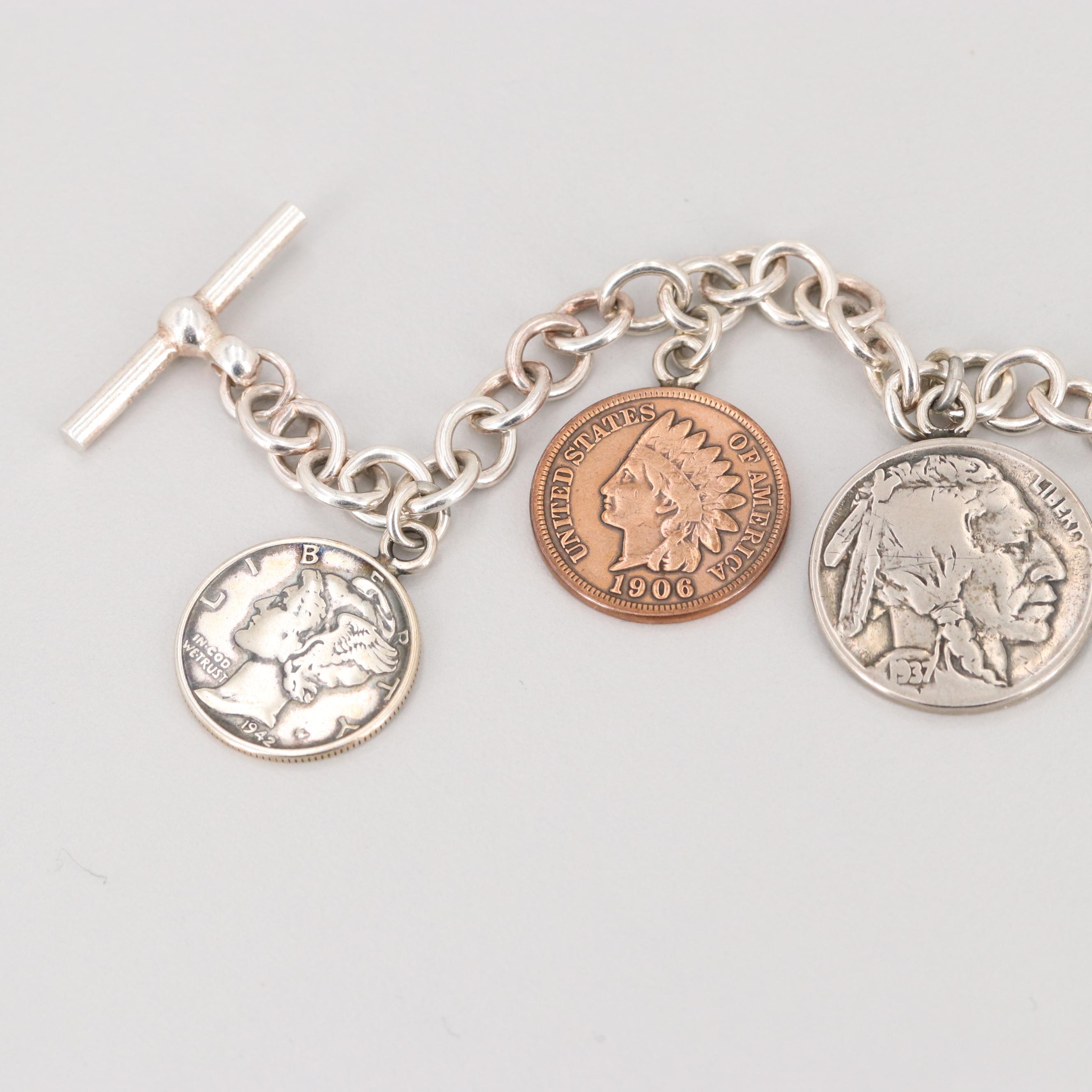 Sterling Silver,  Gold and Silver Tone Bracelets Featuring Alex + Ani