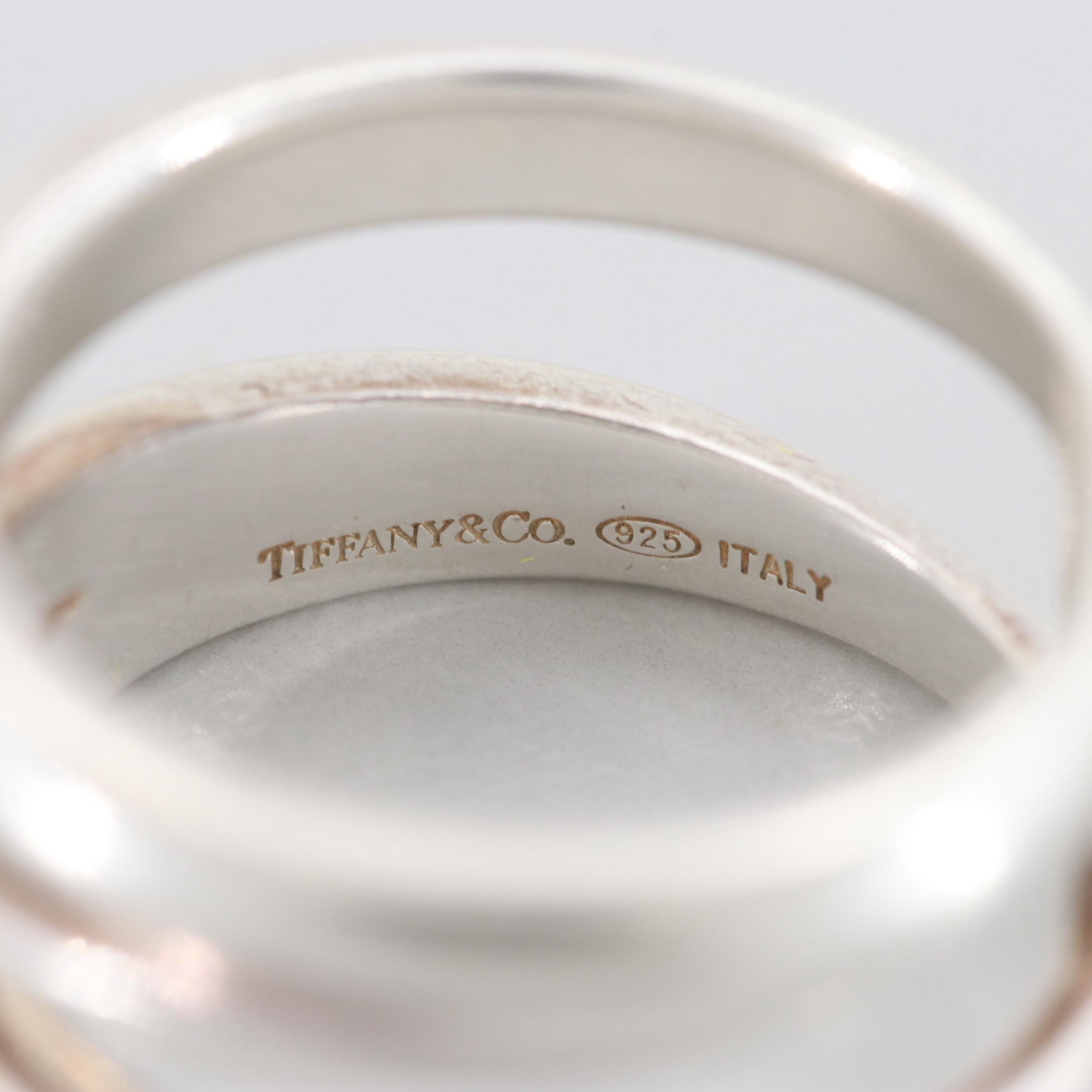 Tiffany & Co. Sterling Silver Triple Band Ring