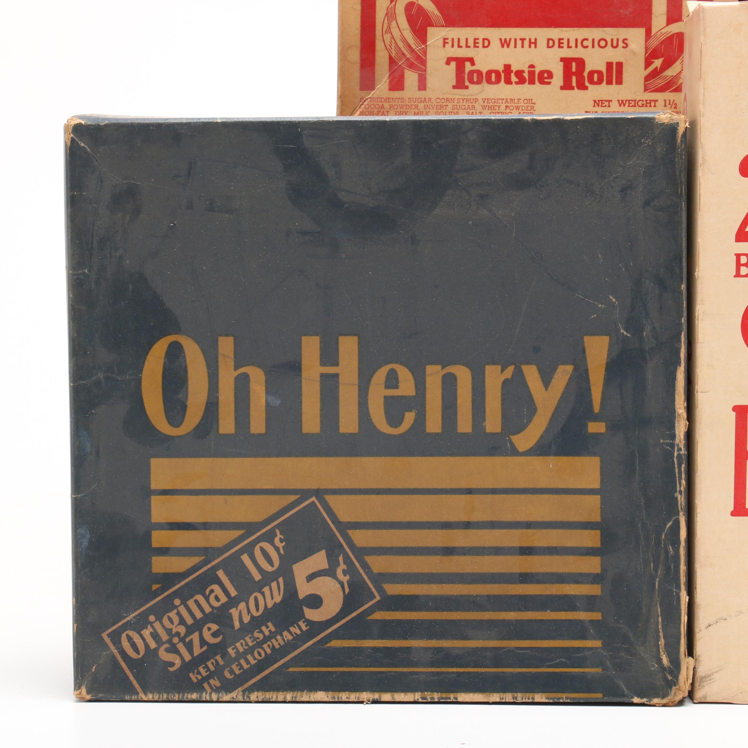 Collection of Vintage Candy Packaging