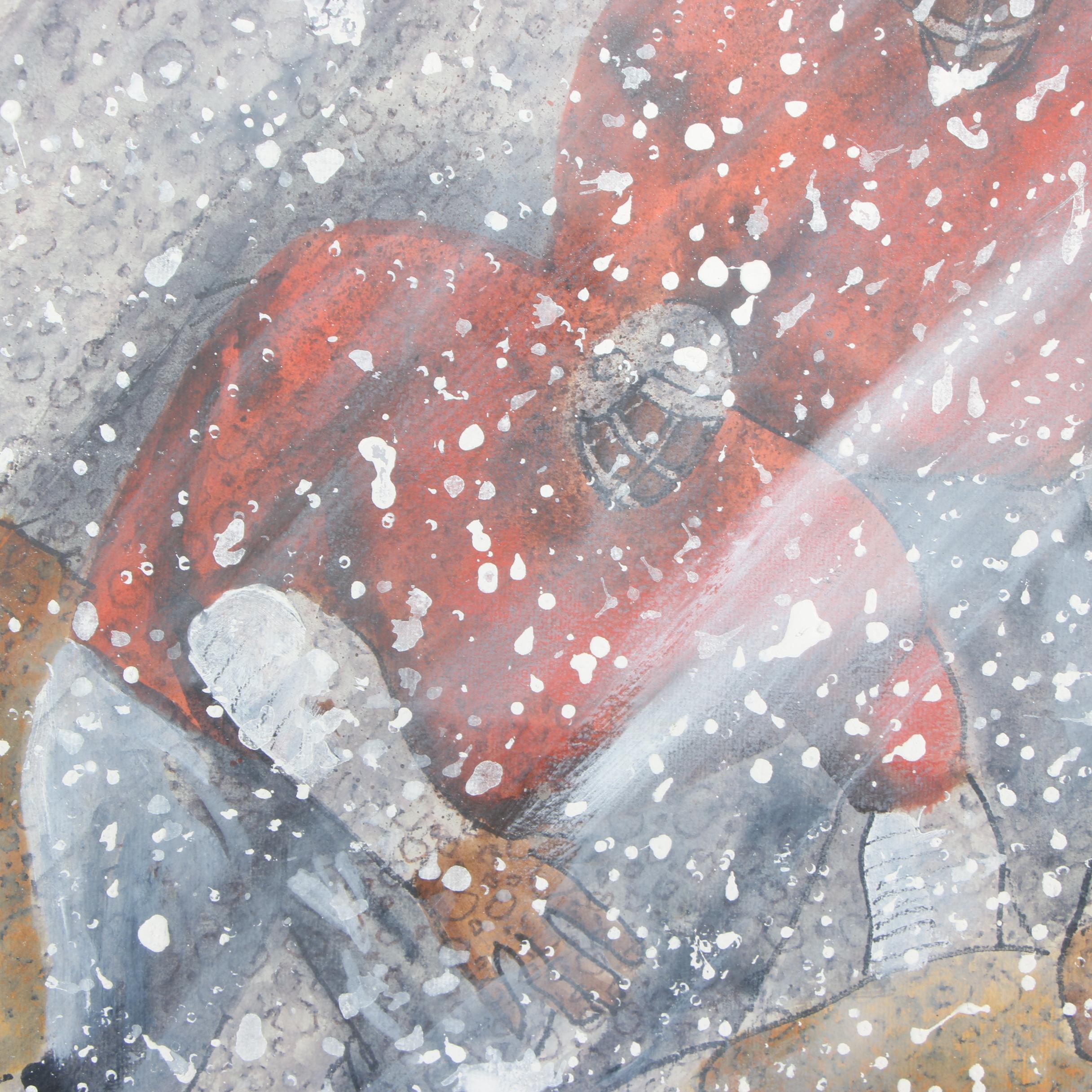 Bill J. Hammon Watercolor Painting