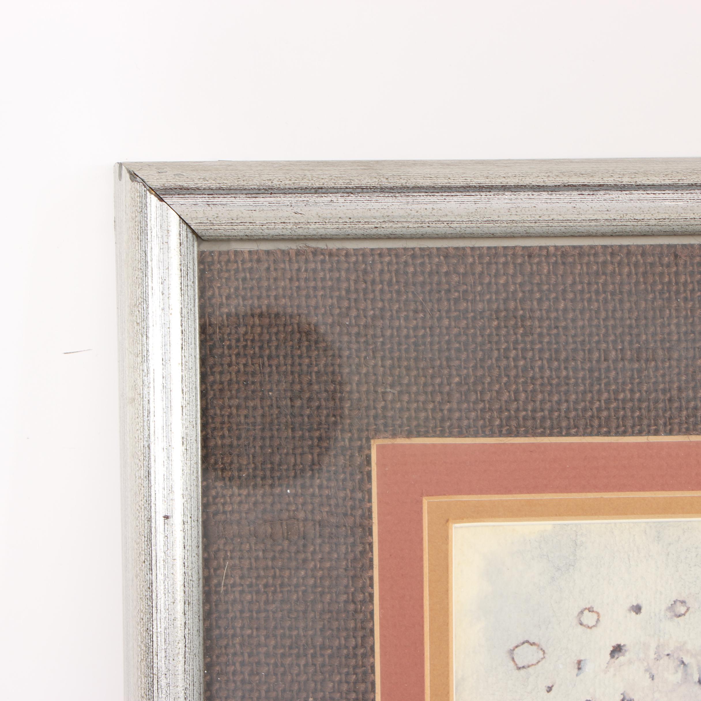 Bill J. Hammon Watercolor Painting