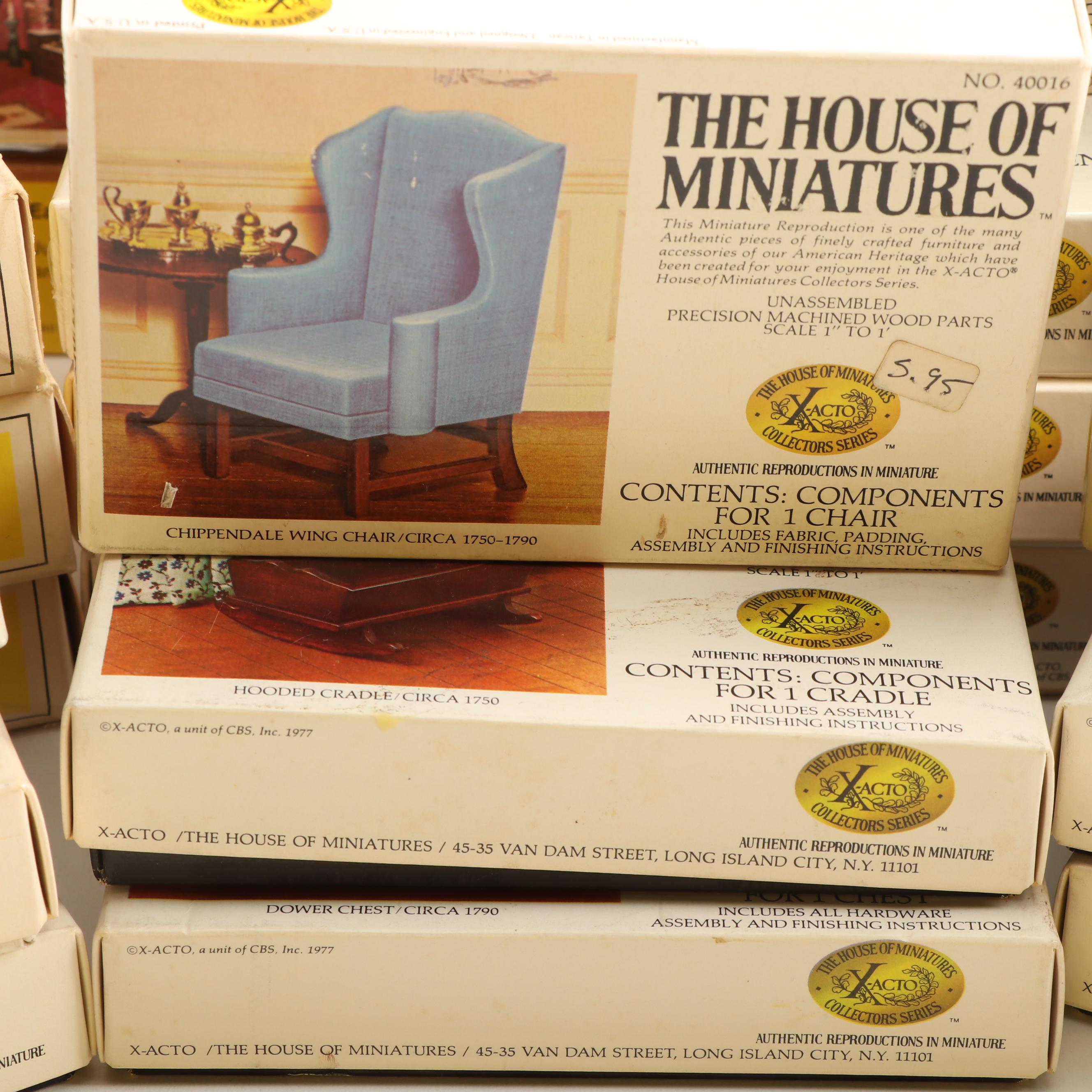 The House of Miniatures, Realife Miniatures and Other Furniture Kits, Vintage