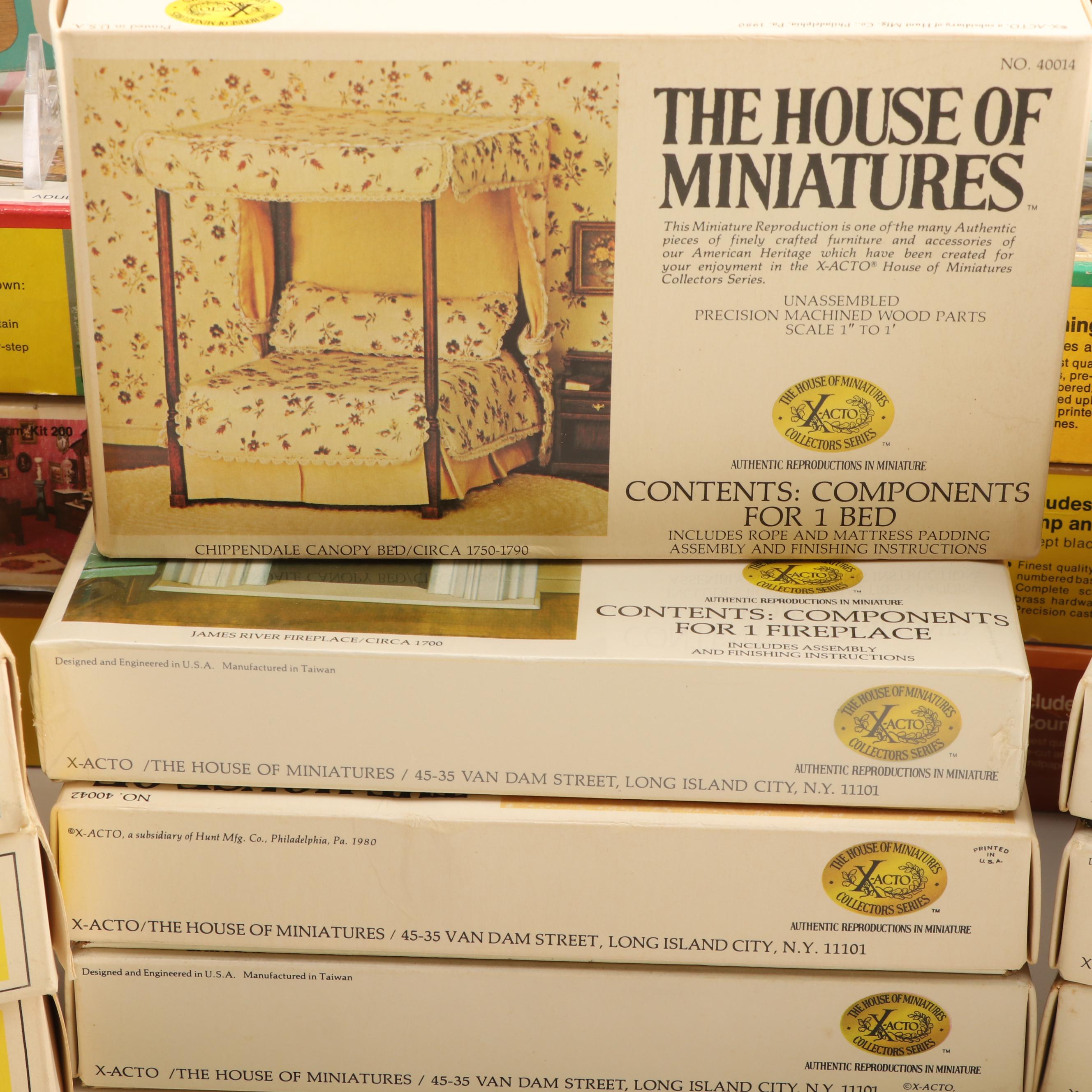 The House of Miniatures, Realife Miniatures and Other Furniture Kits, Vintage