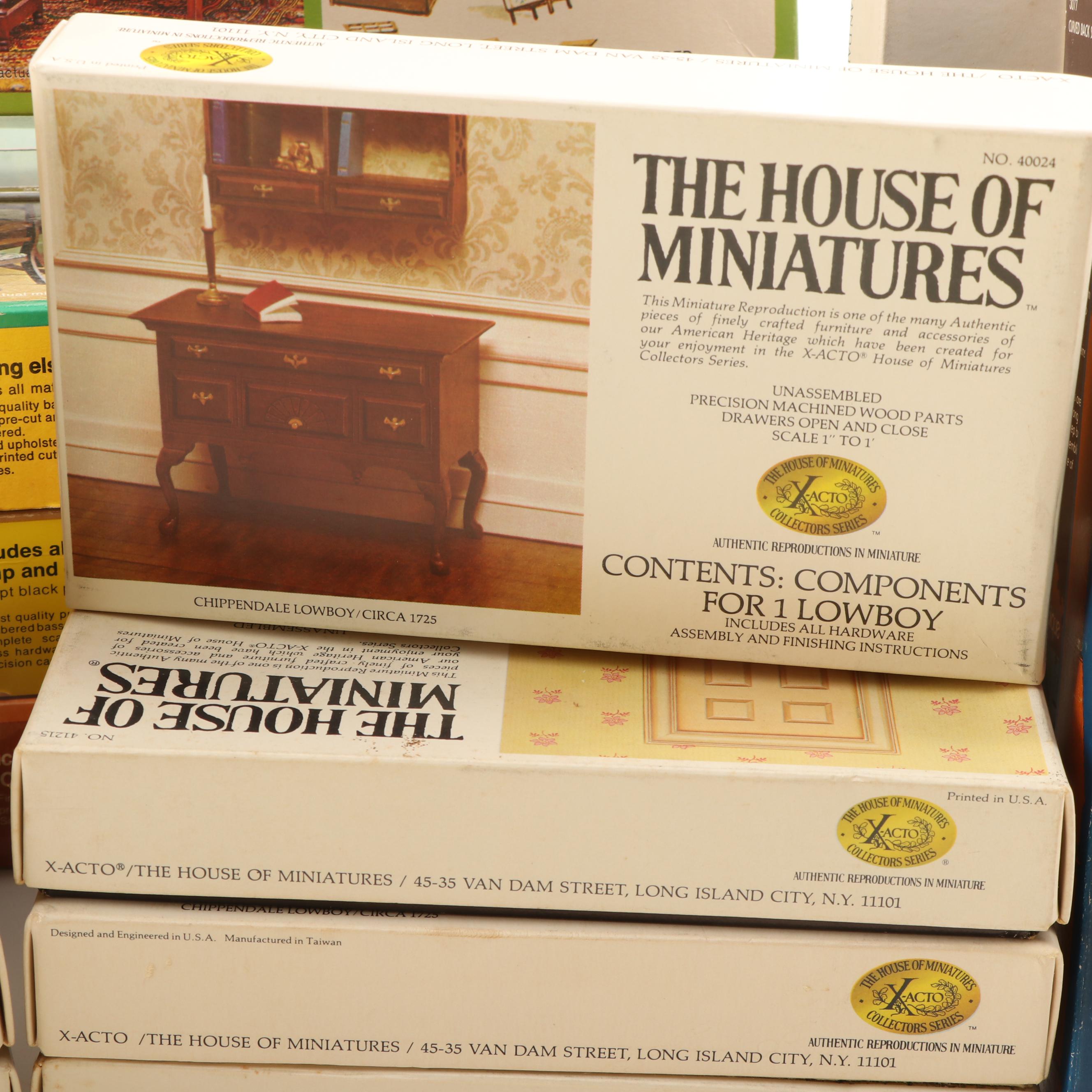 The House of Miniatures, Realife Miniatures and Other Furniture Kits, Vintage