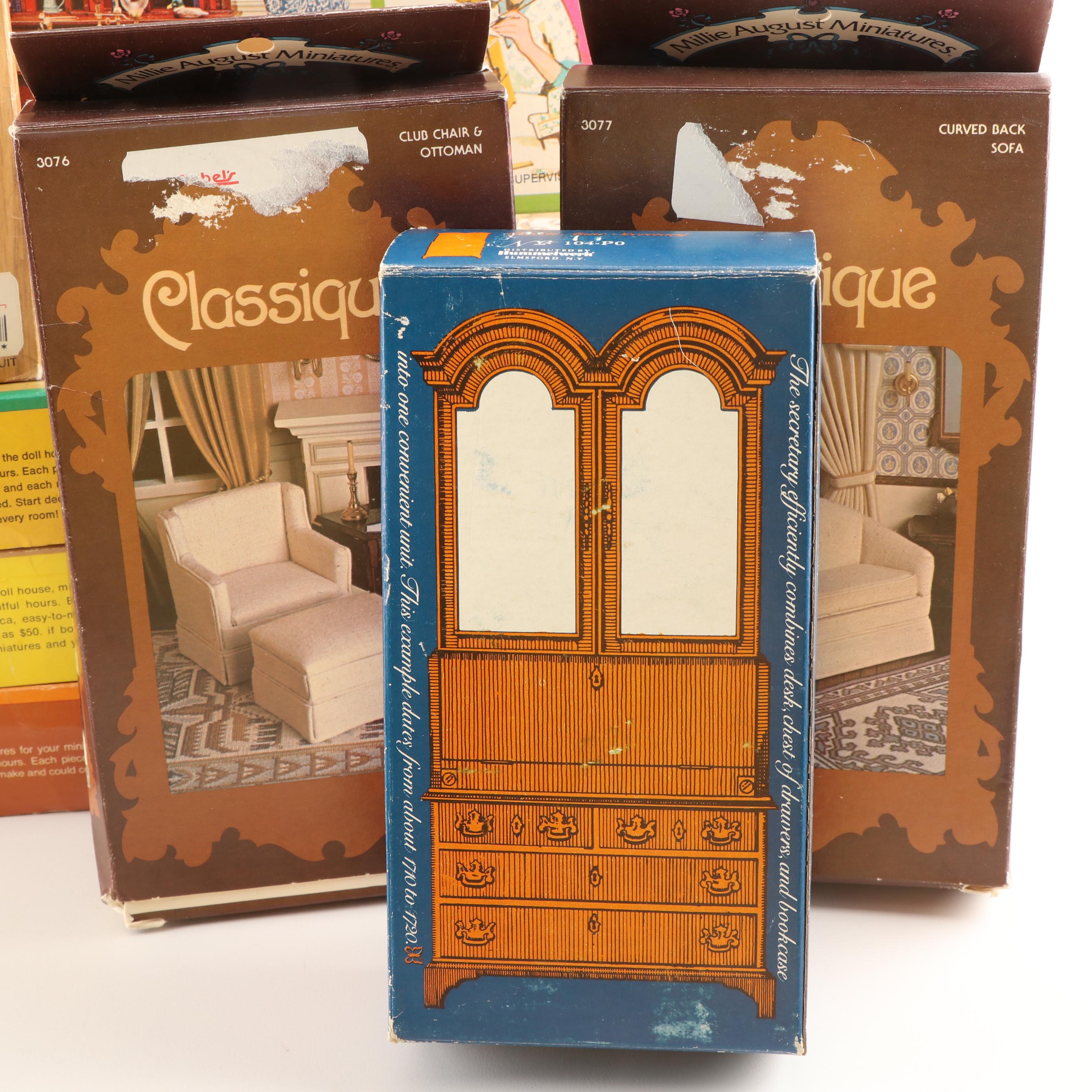 The House of Miniatures, Realife Miniatures and Other Furniture Kits, Vintage