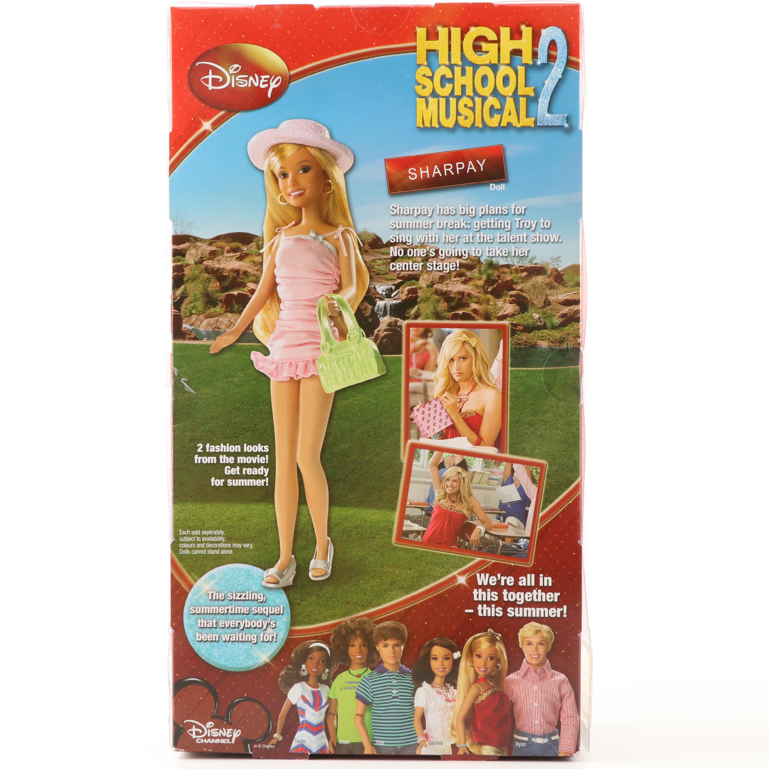 Disney Dolls Featuring "Sharpay" from High School Musical 2