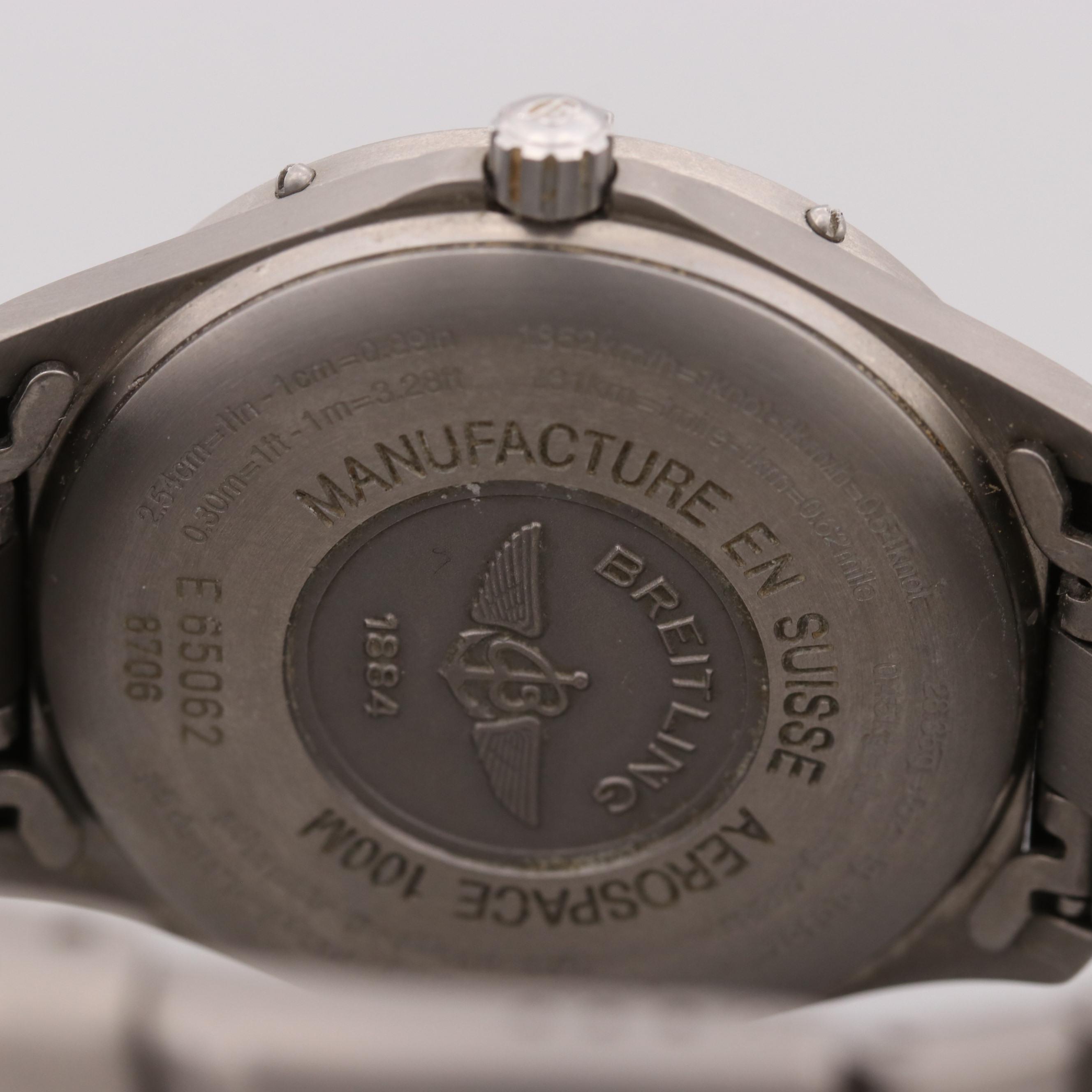 Breitling Aerospace Titanium Analog/Digital Quartz Watch