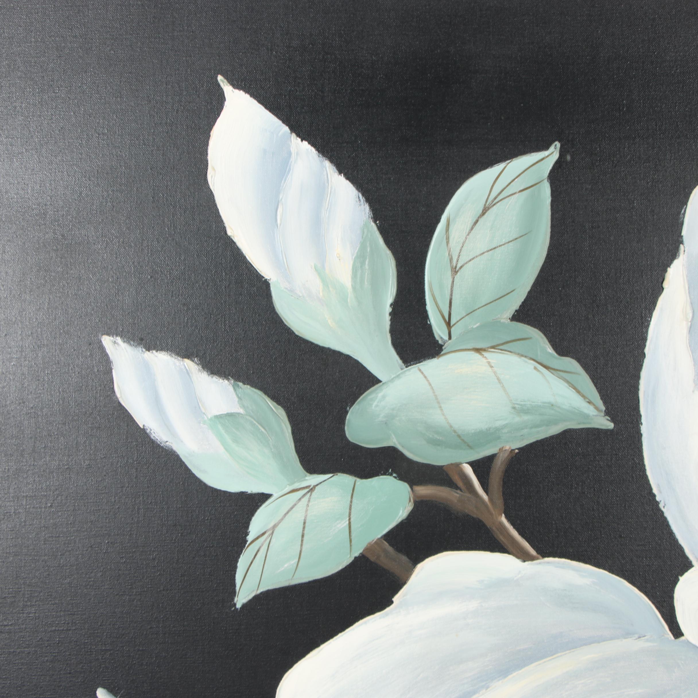 Lee Reynolds Floral Oil Painting