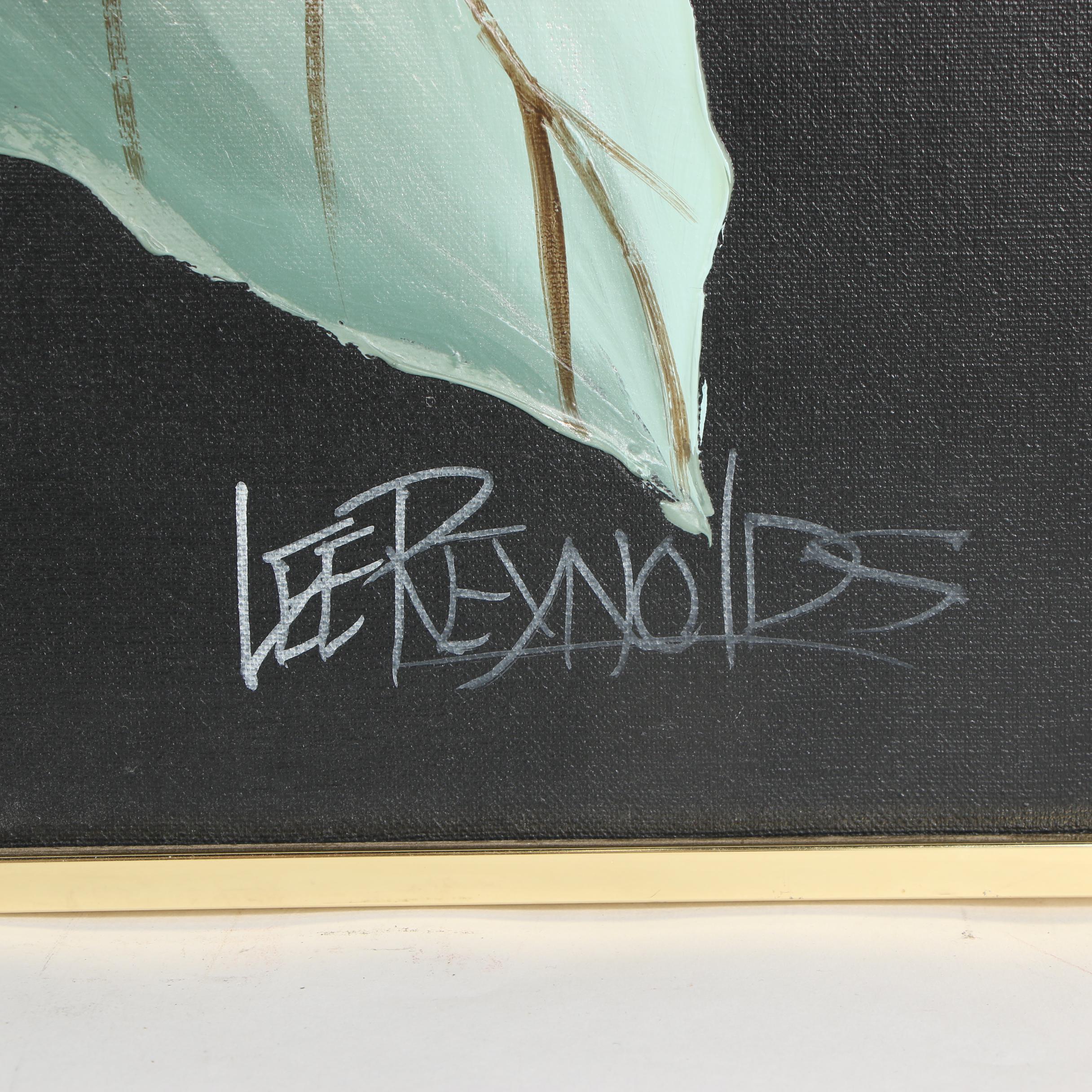 Lee Reynolds Floral Oil Painting