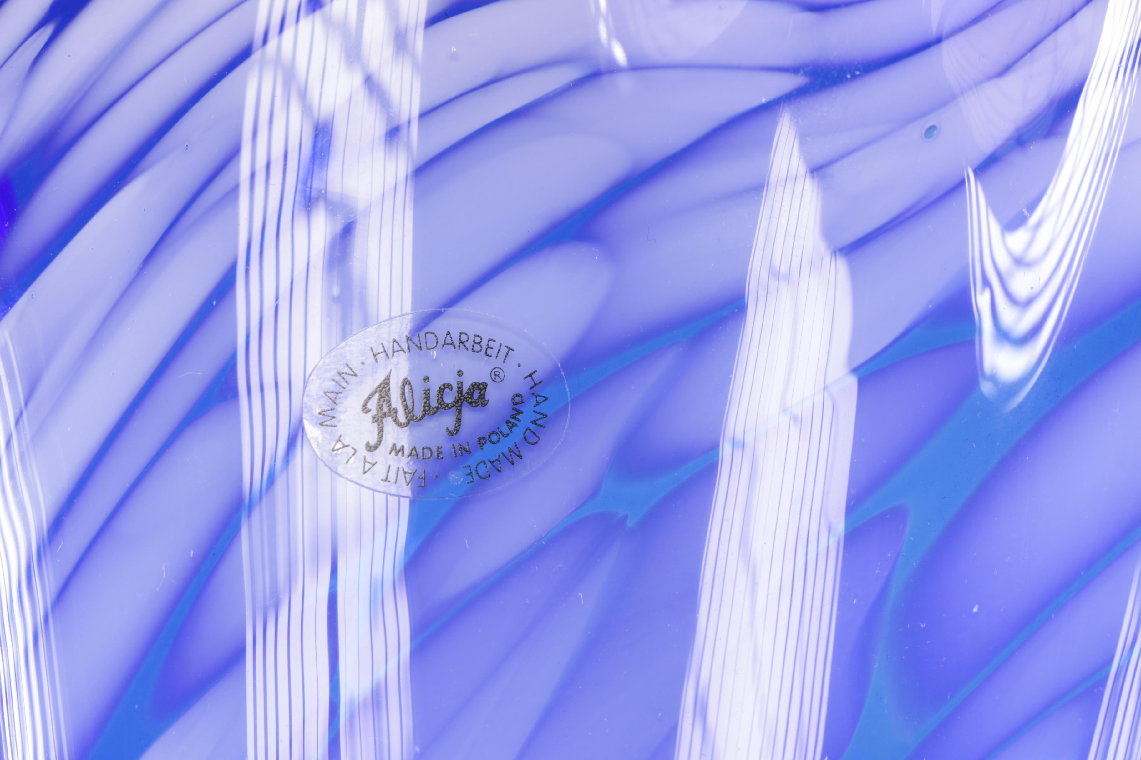 Alicja Handmade Polish Art Glass Vase