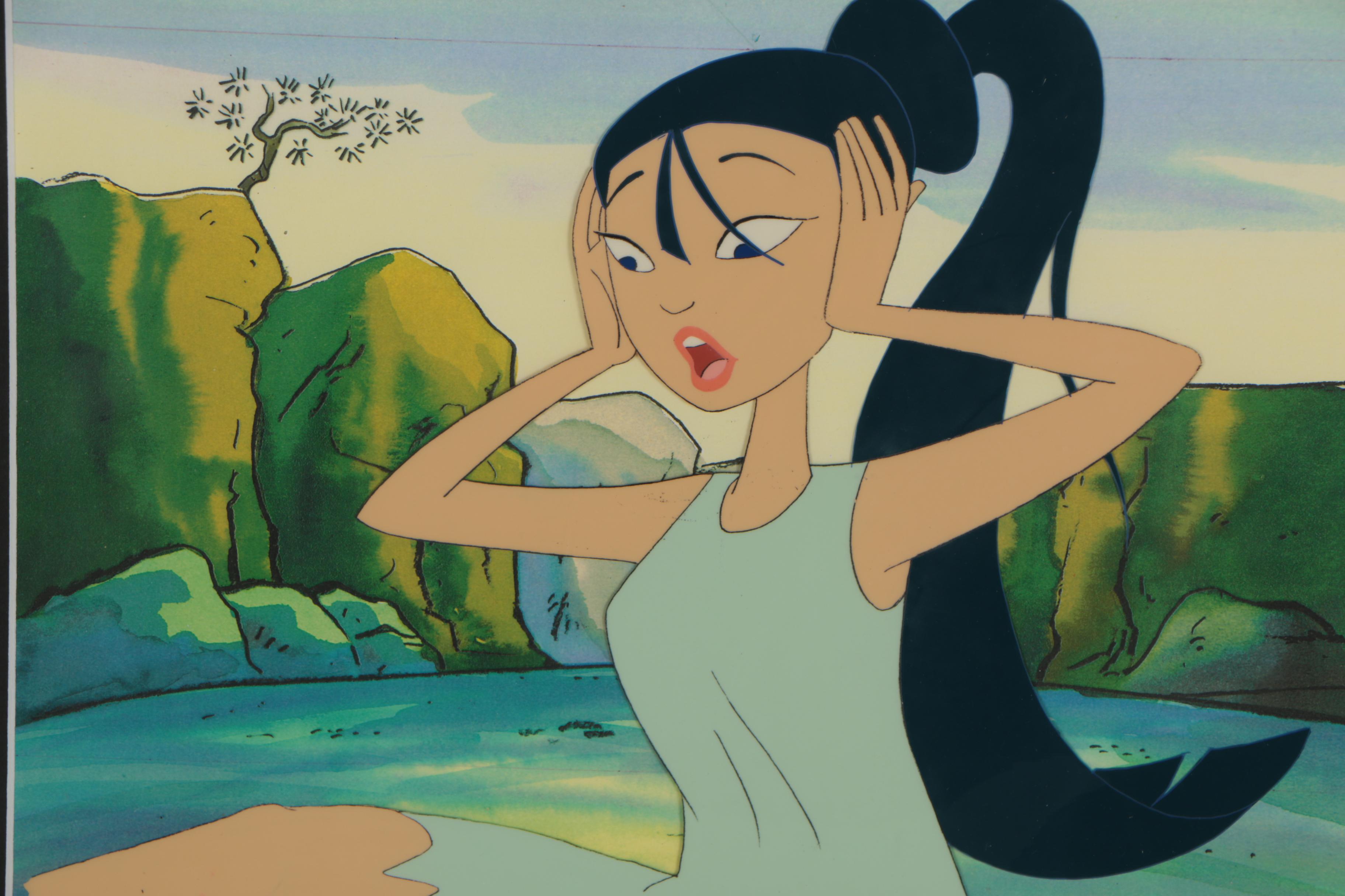 HBO "Happily Ever After" Production Cel from "The Little Mermaid"