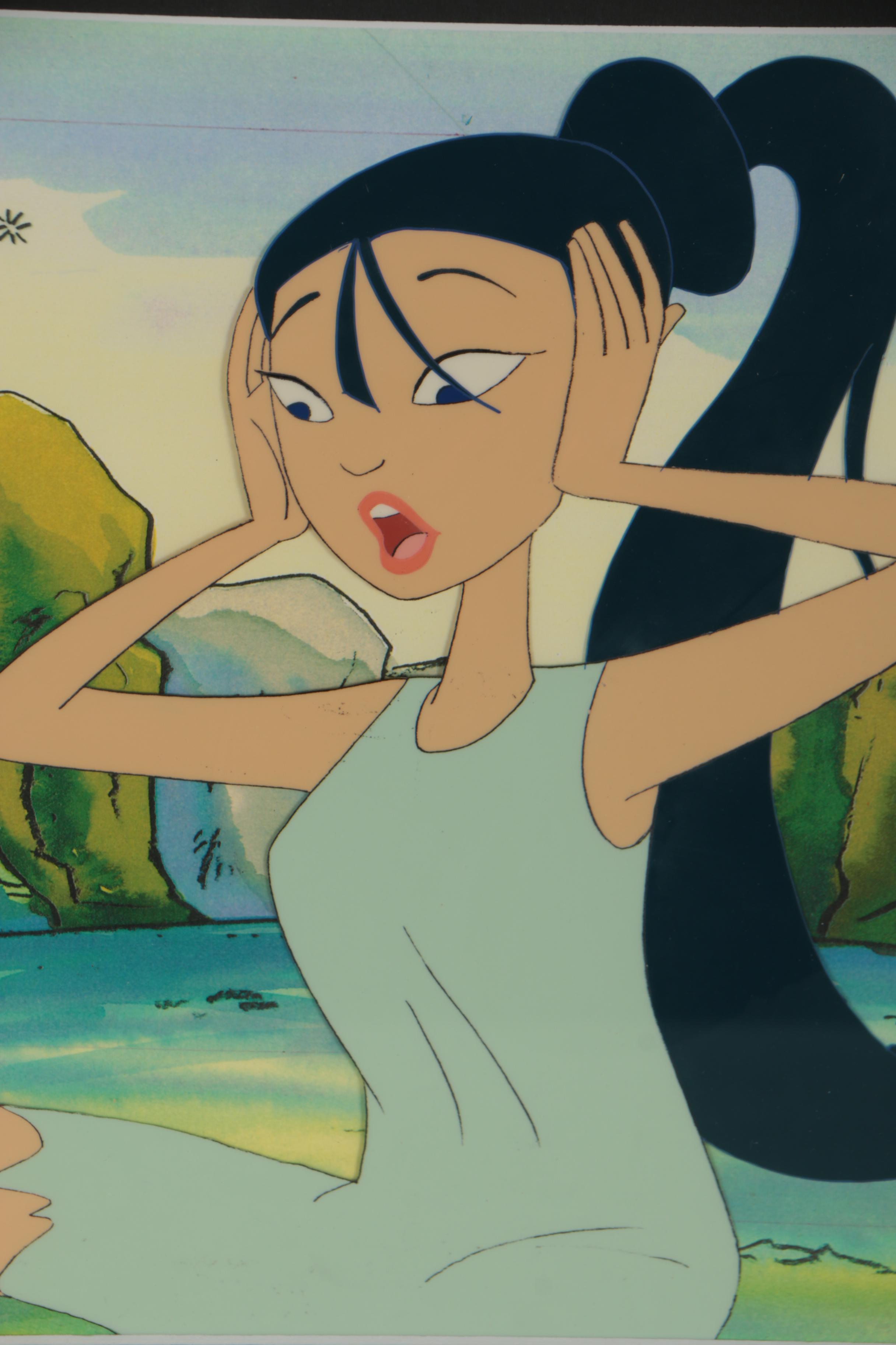 HBO "Happily Ever After" Production Cel from "The Little Mermaid"