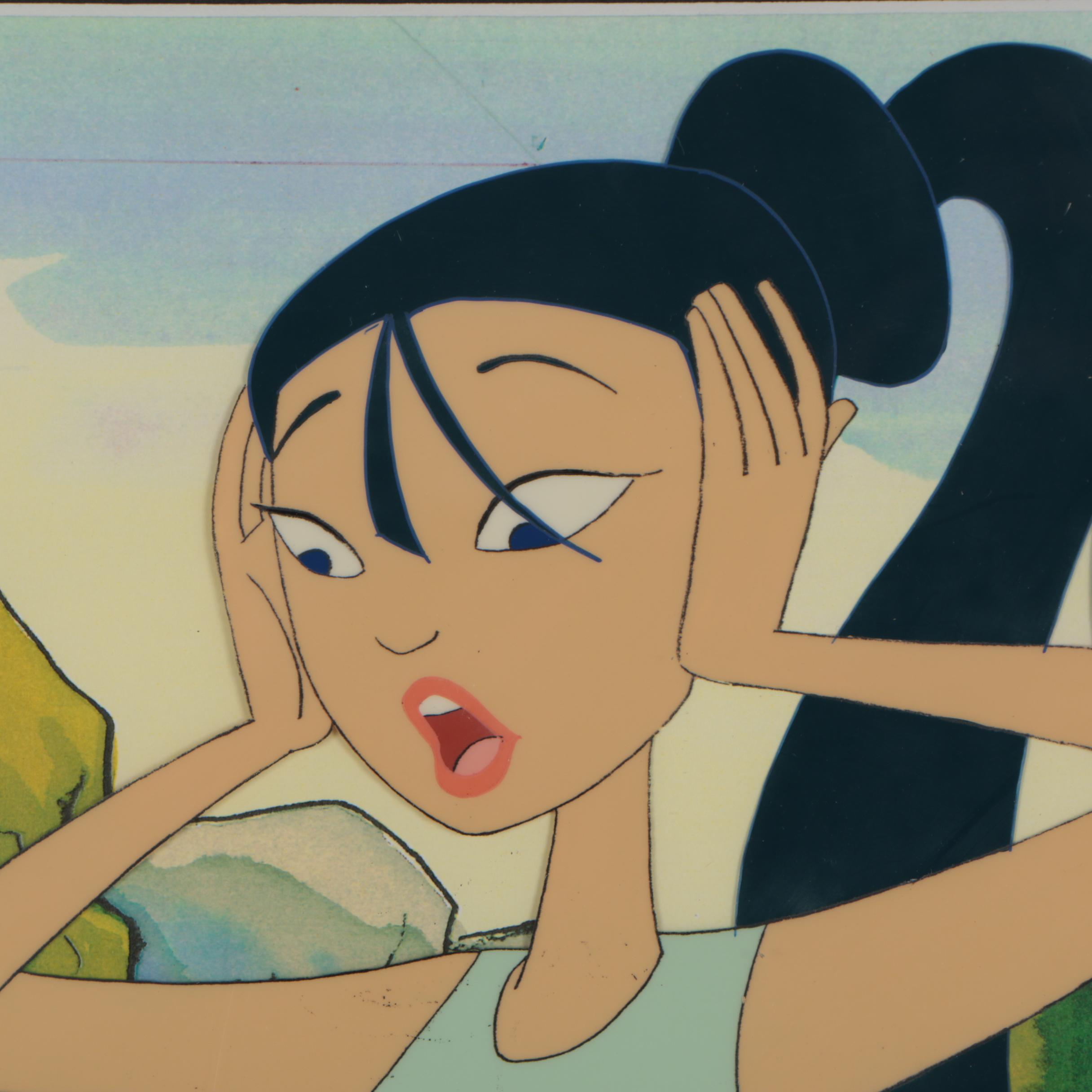 HBO "Happily Ever After" Production Cel from "The Little Mermaid"