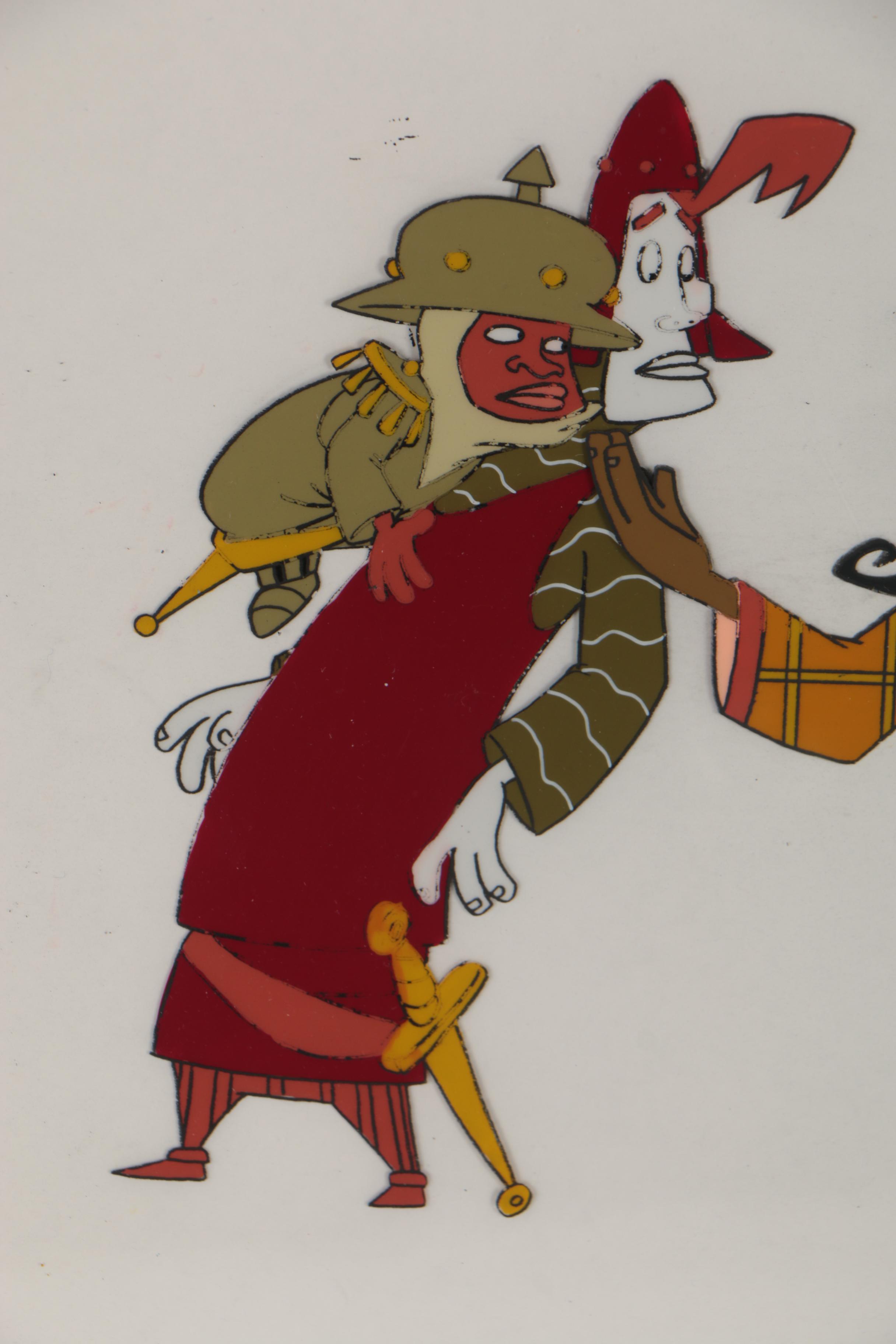 HBO "Happily Ever After" Production Cels and Drawing