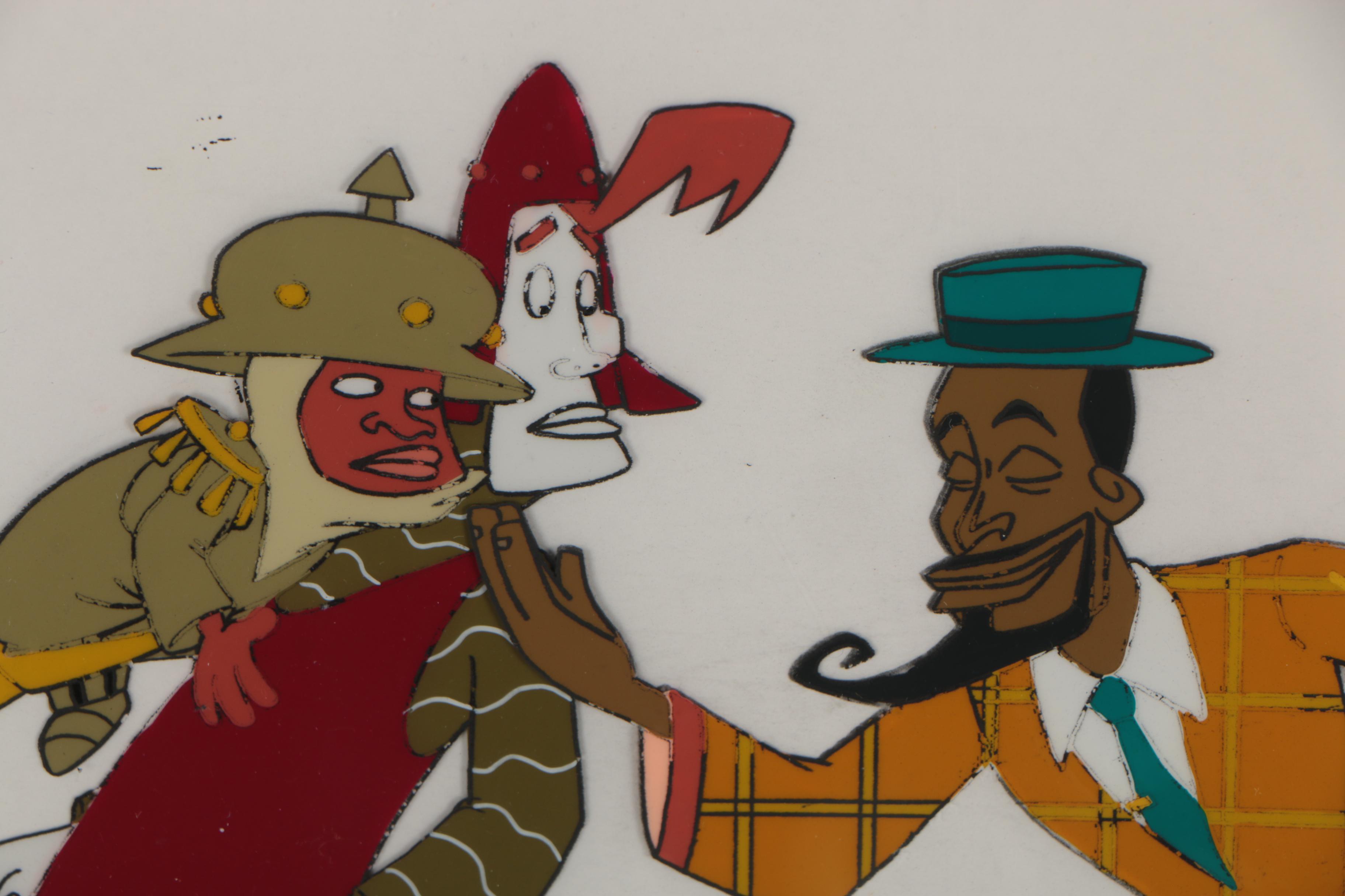 HBO "Happily Ever After" Production Cels and Drawing