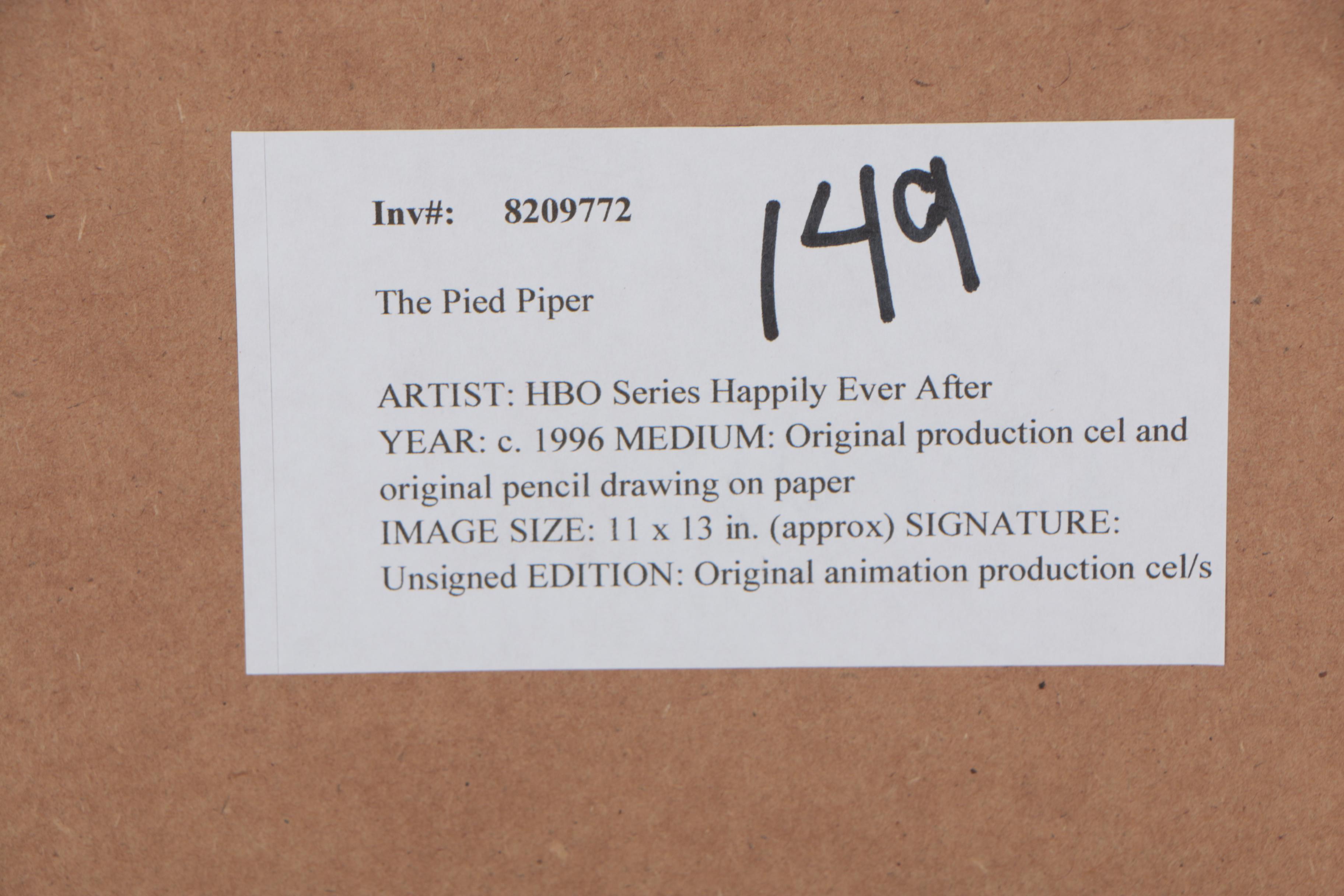 HBO "Happily Ever After" Production Cels and Drawing