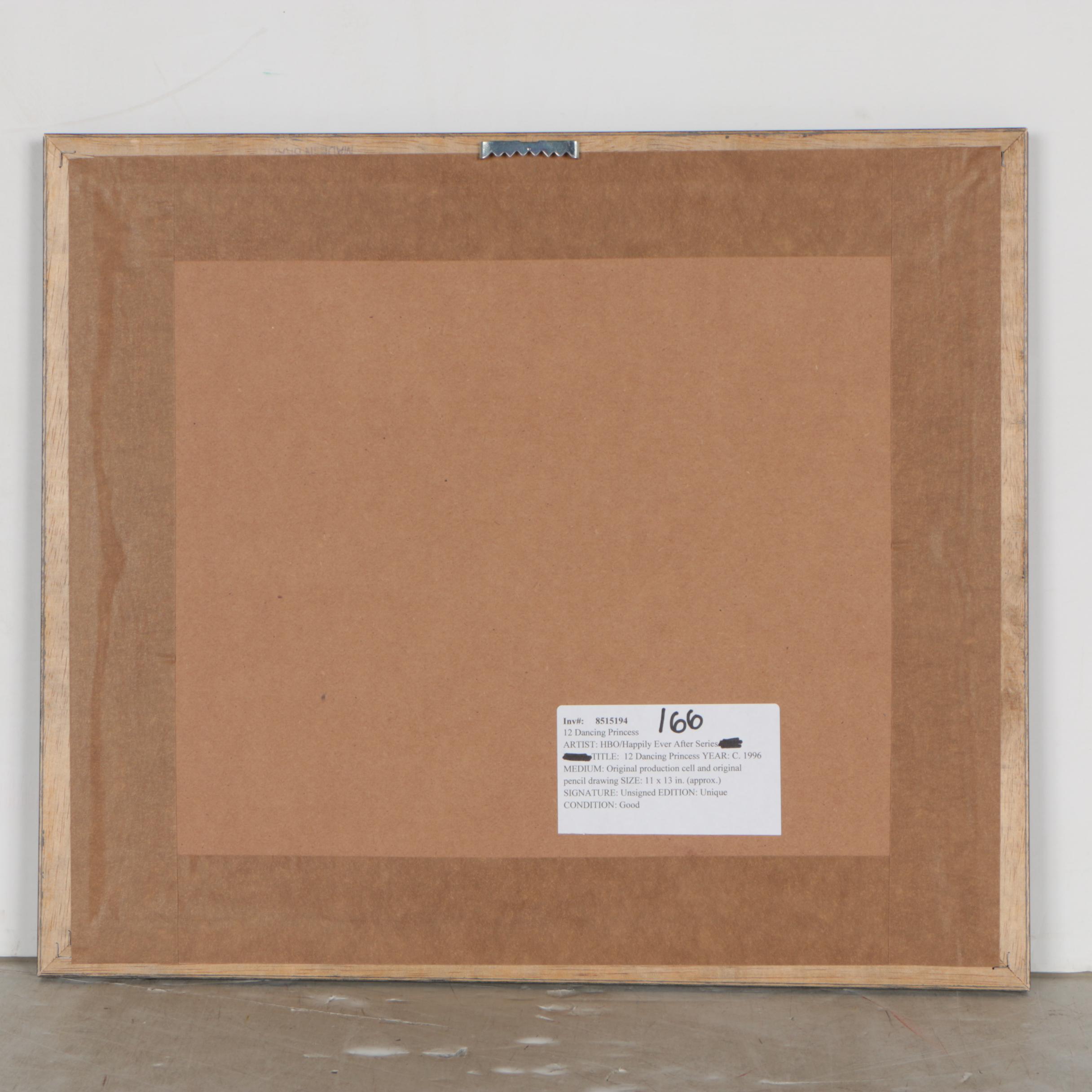 HBO "Happily Ever After" Production Cel and Drawing