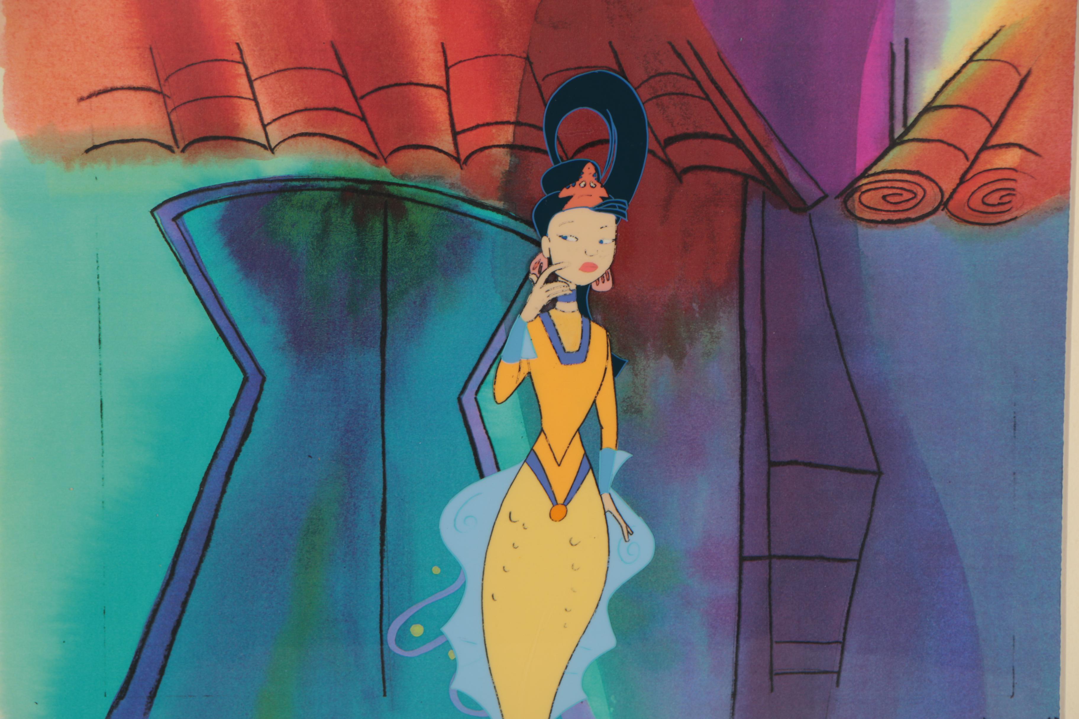 HBO "Happily Ever After" Production Cel from "The Little Mermaid"