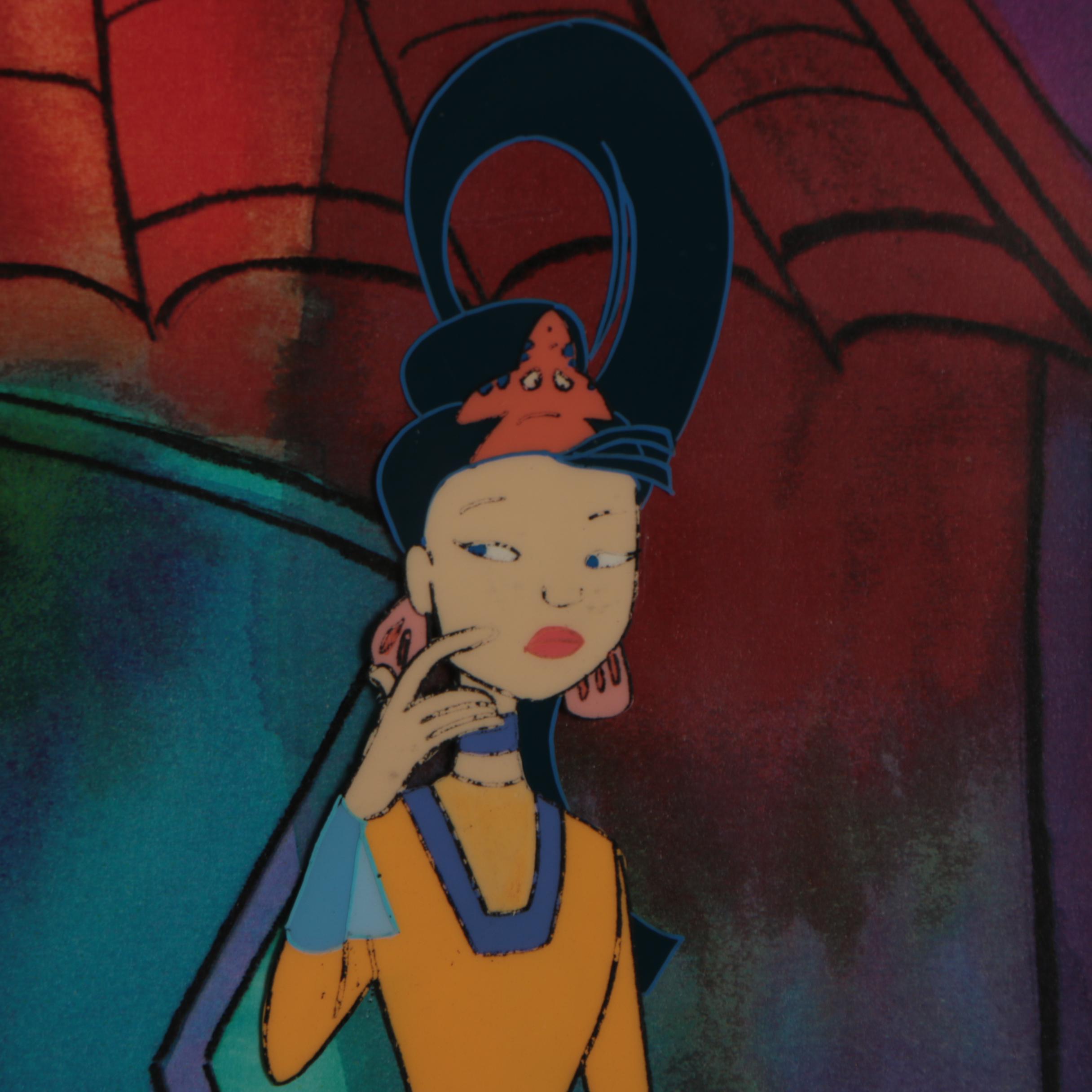 HBO "Happily Ever After" Production Cel from "The Little Mermaid"