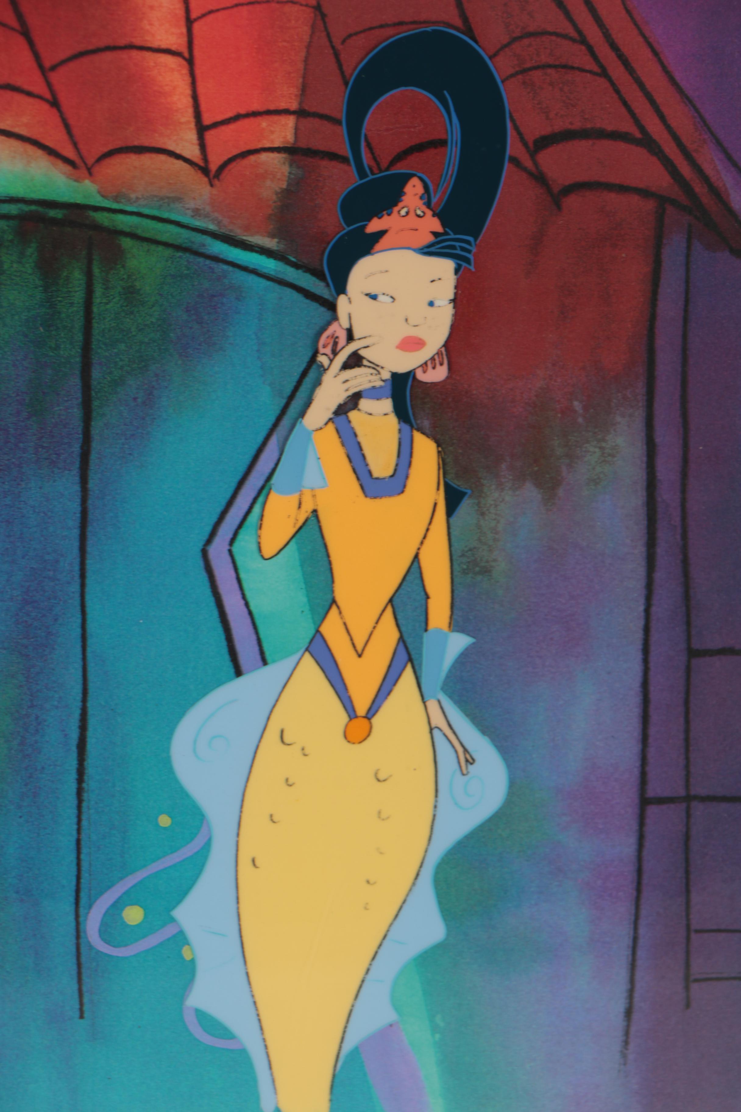 HBO "Happily Ever After" Production Cel from "The Little Mermaid"